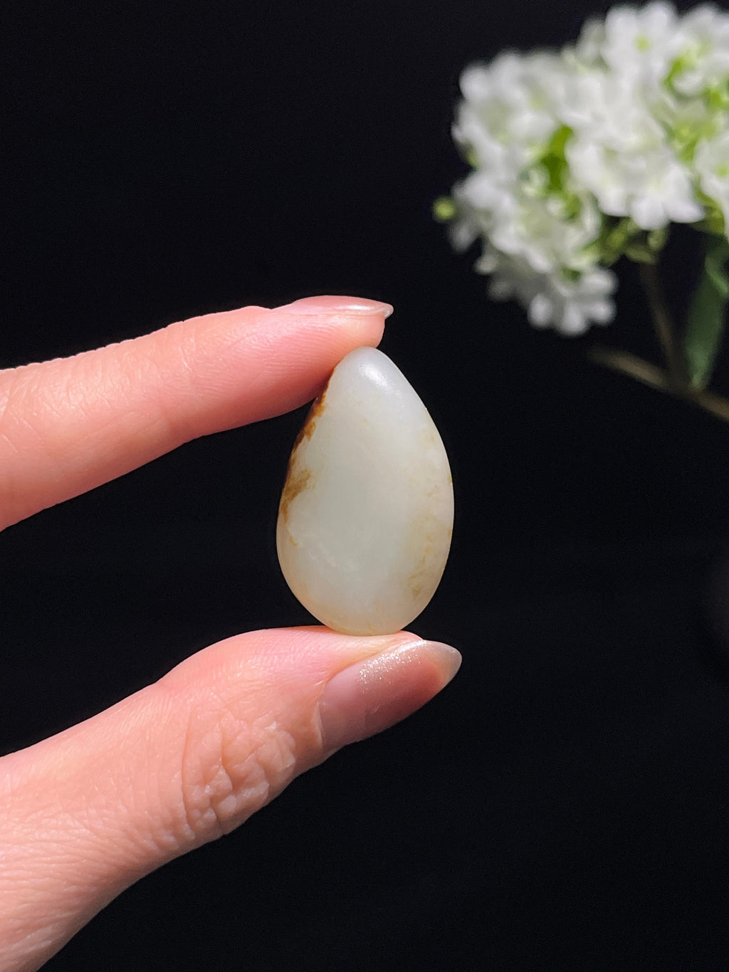 新疆和田玉聚黑黄皮籽料原石（yc250774）