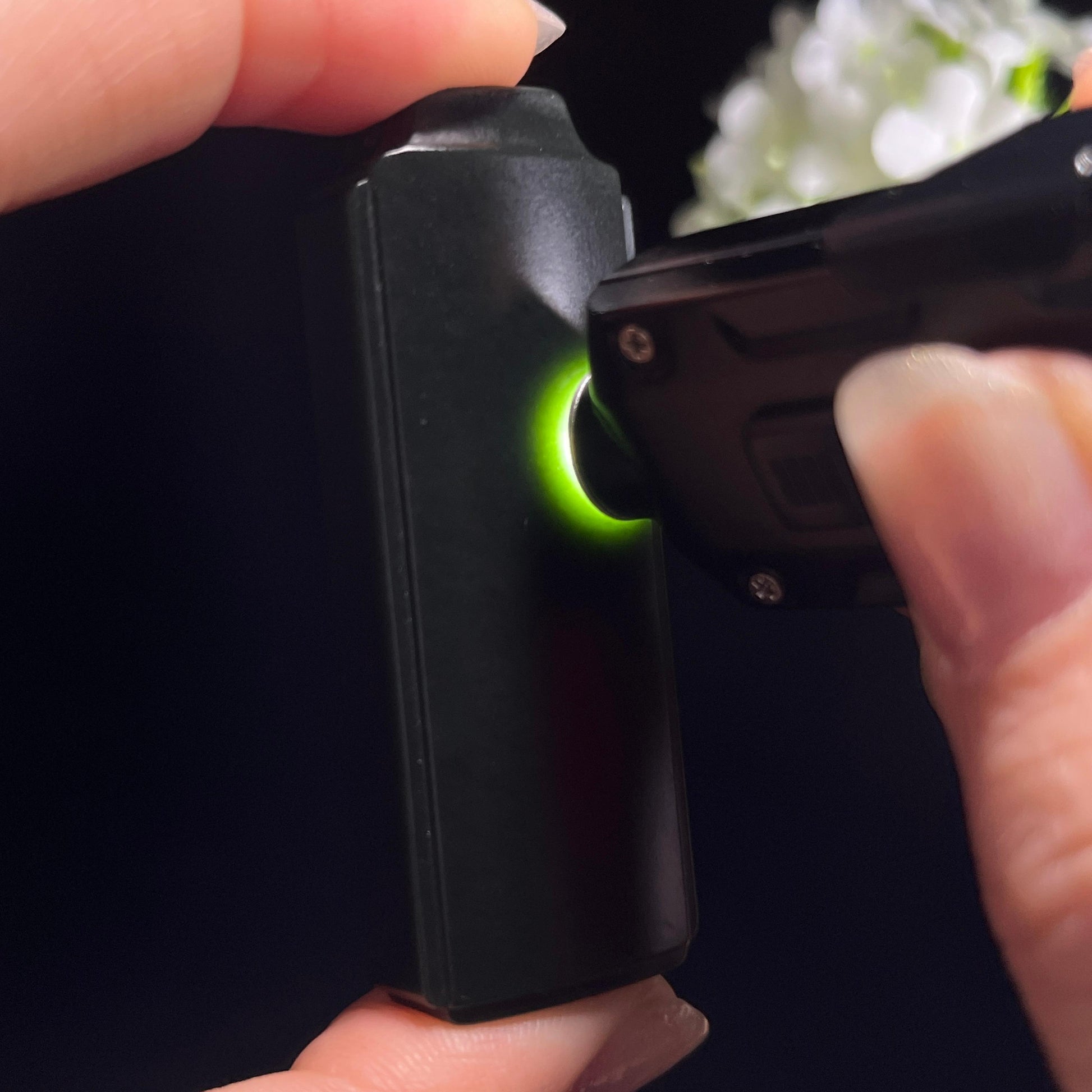 新疆天然和田玉“玄璧守心”黑青平安无事牌（yc330219）