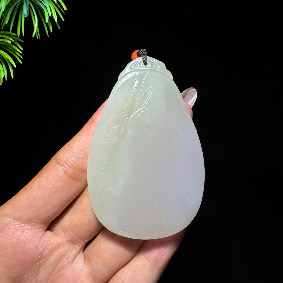 和田玉山料烟紫平安牌（yc742786）