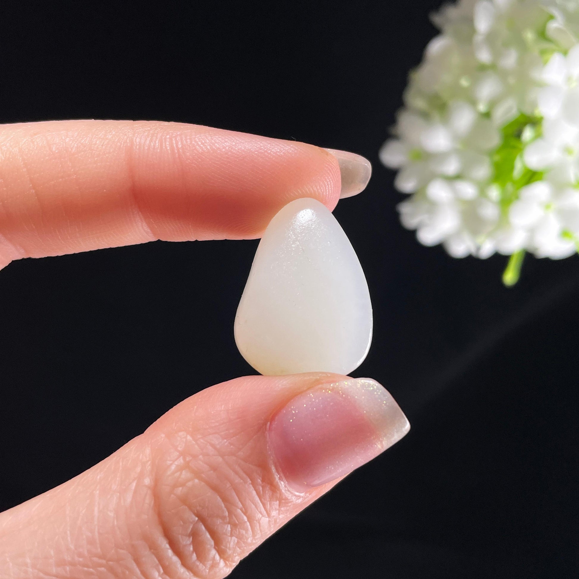 和田玉白玉“一晖秋韵”秋梨皮籽料（yc394221）