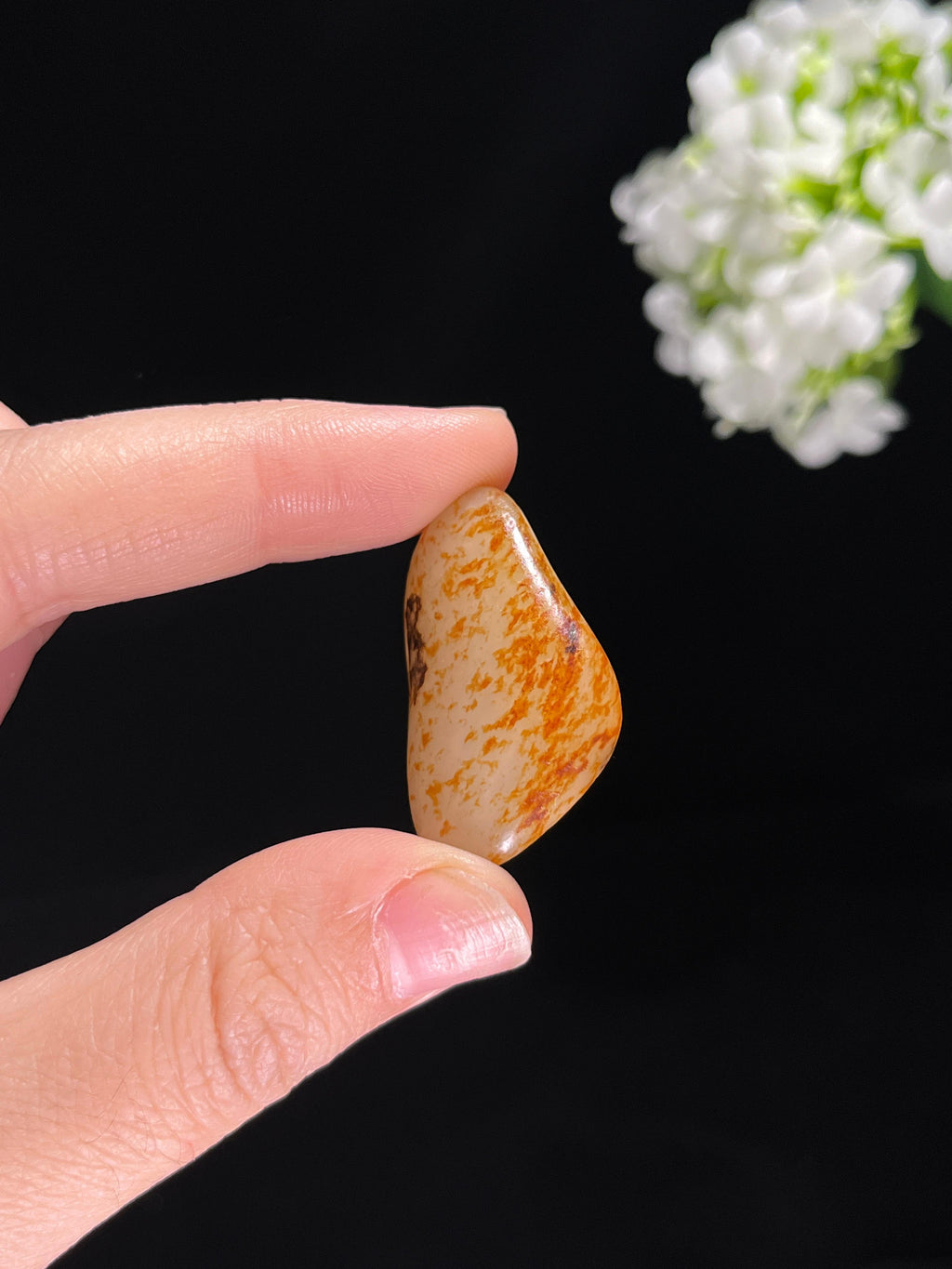 新疆和田玉洒金皮籽料原石包金挂件（yc255409）