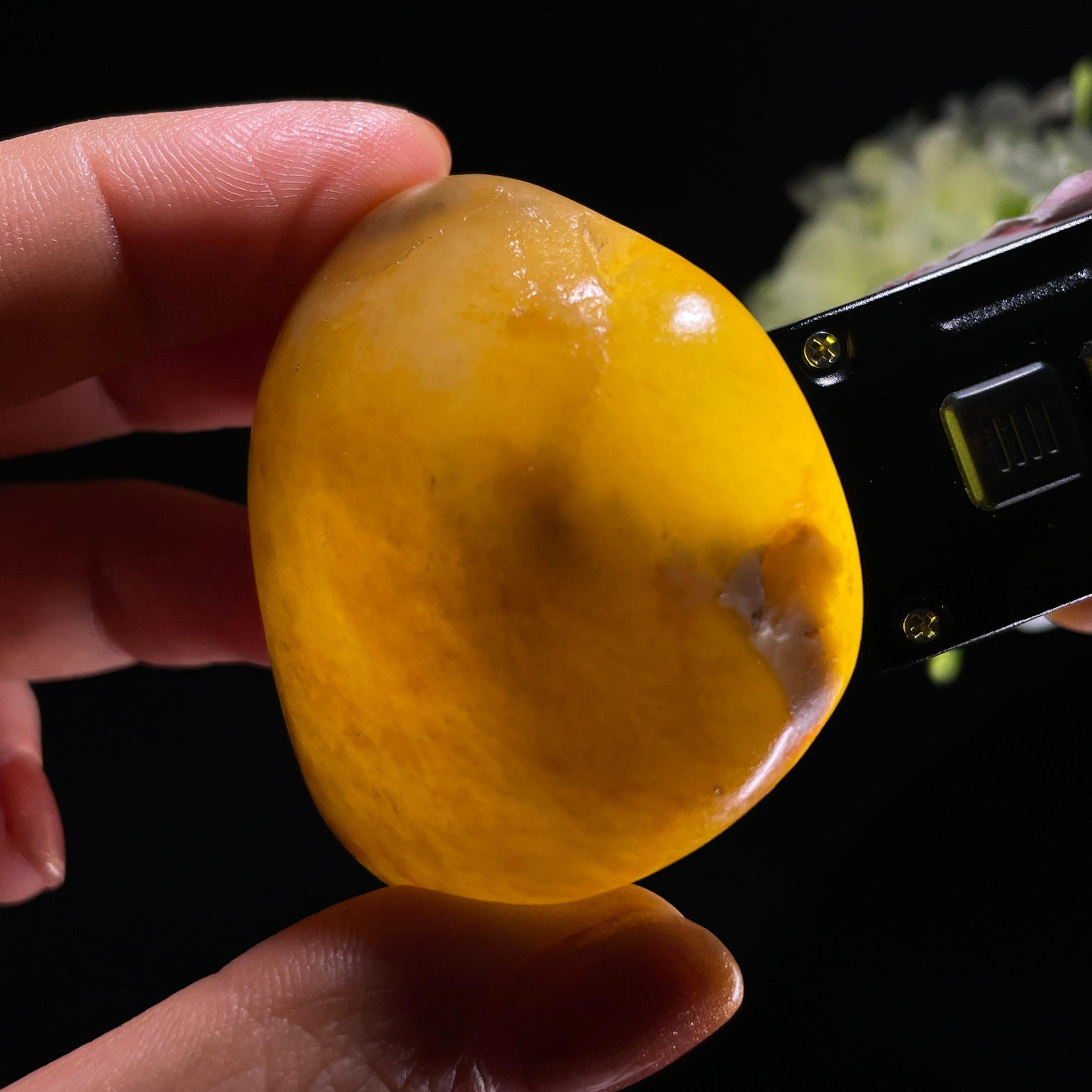 和田玉青白玉“暖玉秋酿”聚红皮籽料（yc392654）