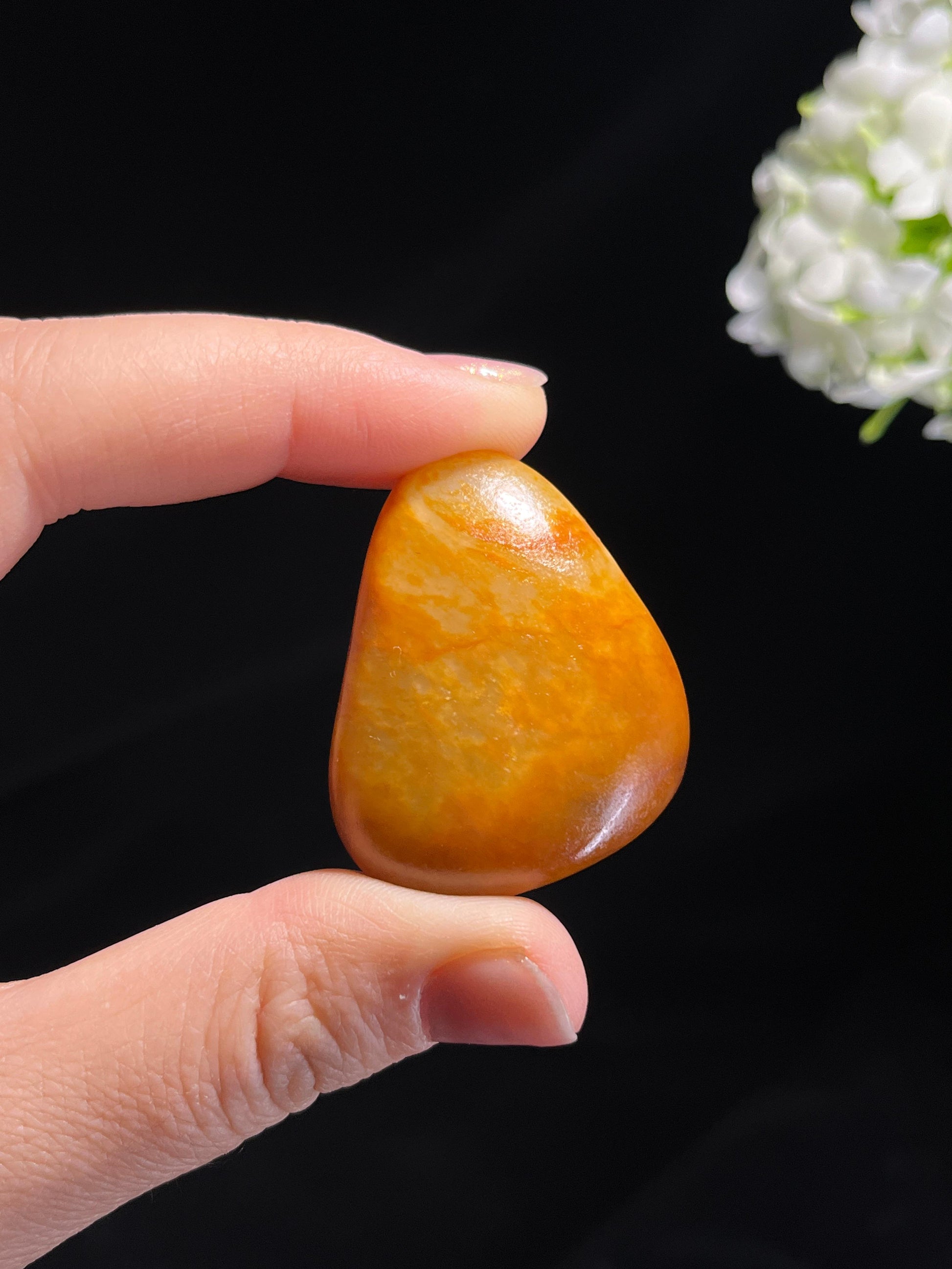 和田玉黄沁籽料原石（yc264600）