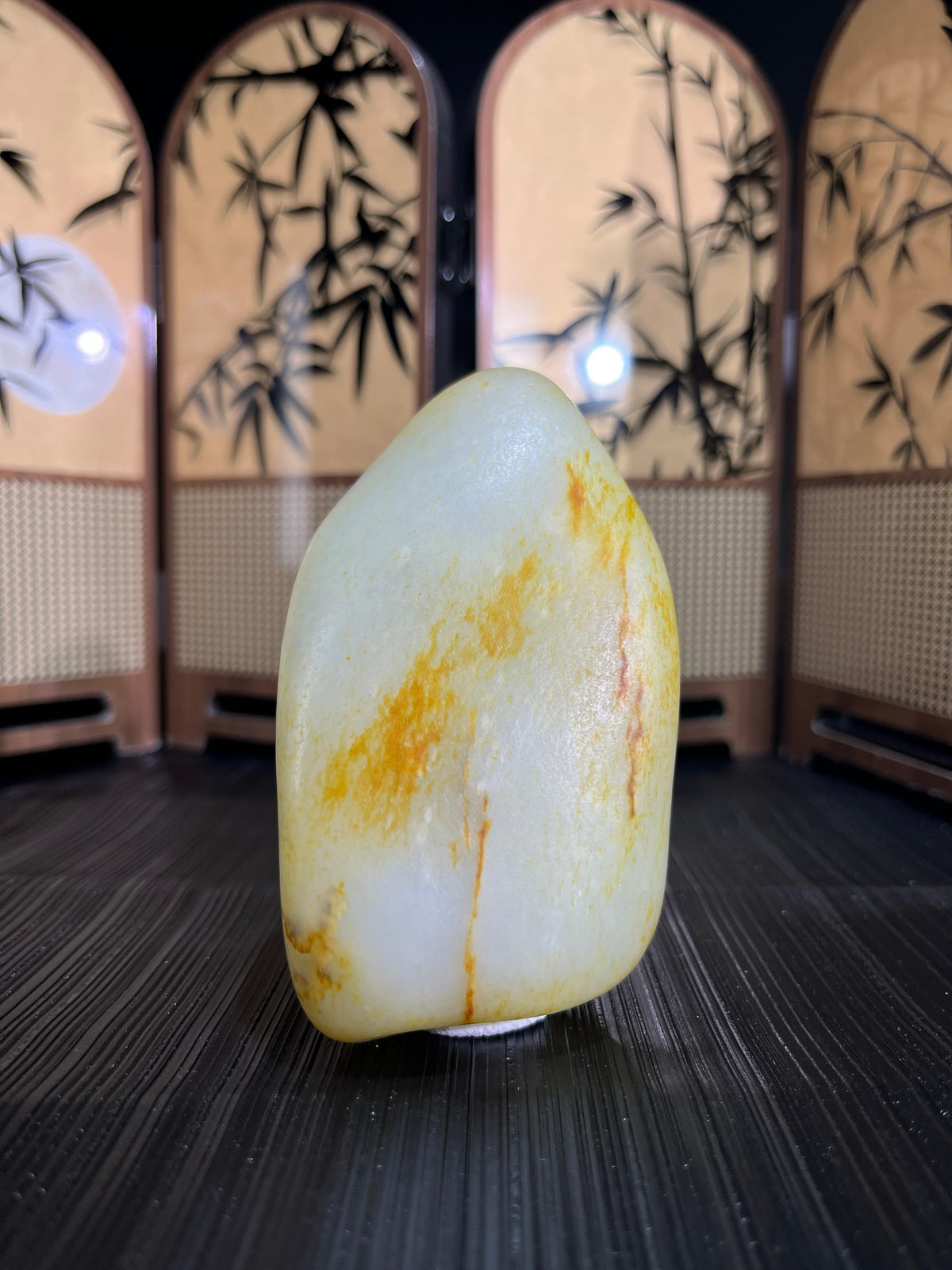 和田玉洒金皮籽料原石（yc211831）