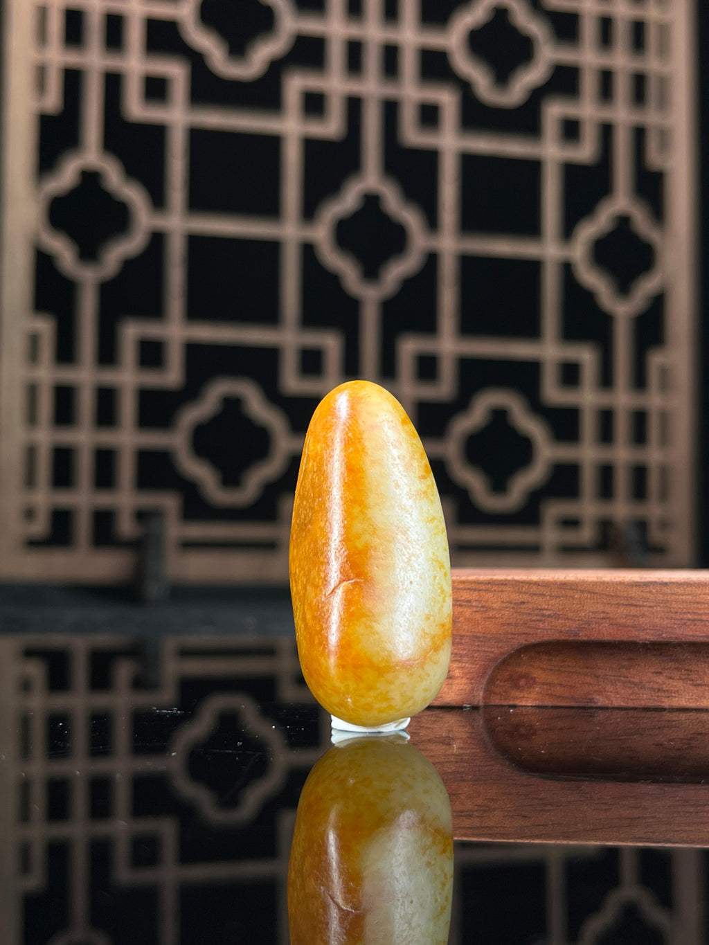 新疆和田玉白玉籽料原石金包银挂件（yc234001）