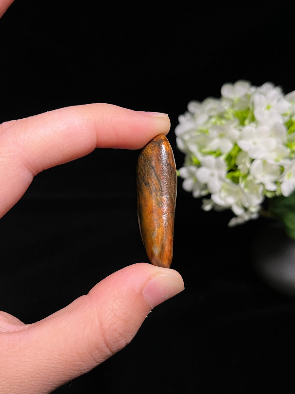 和田玉多色皮籽料原石（yc249923）