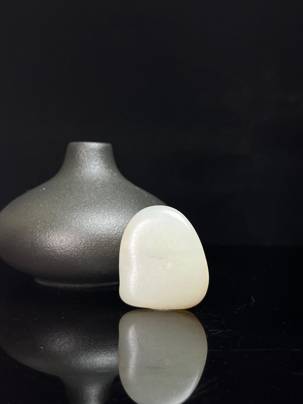 新疆和田玉籽料原石洒金皮挂件原皮独籽3（yc235080）