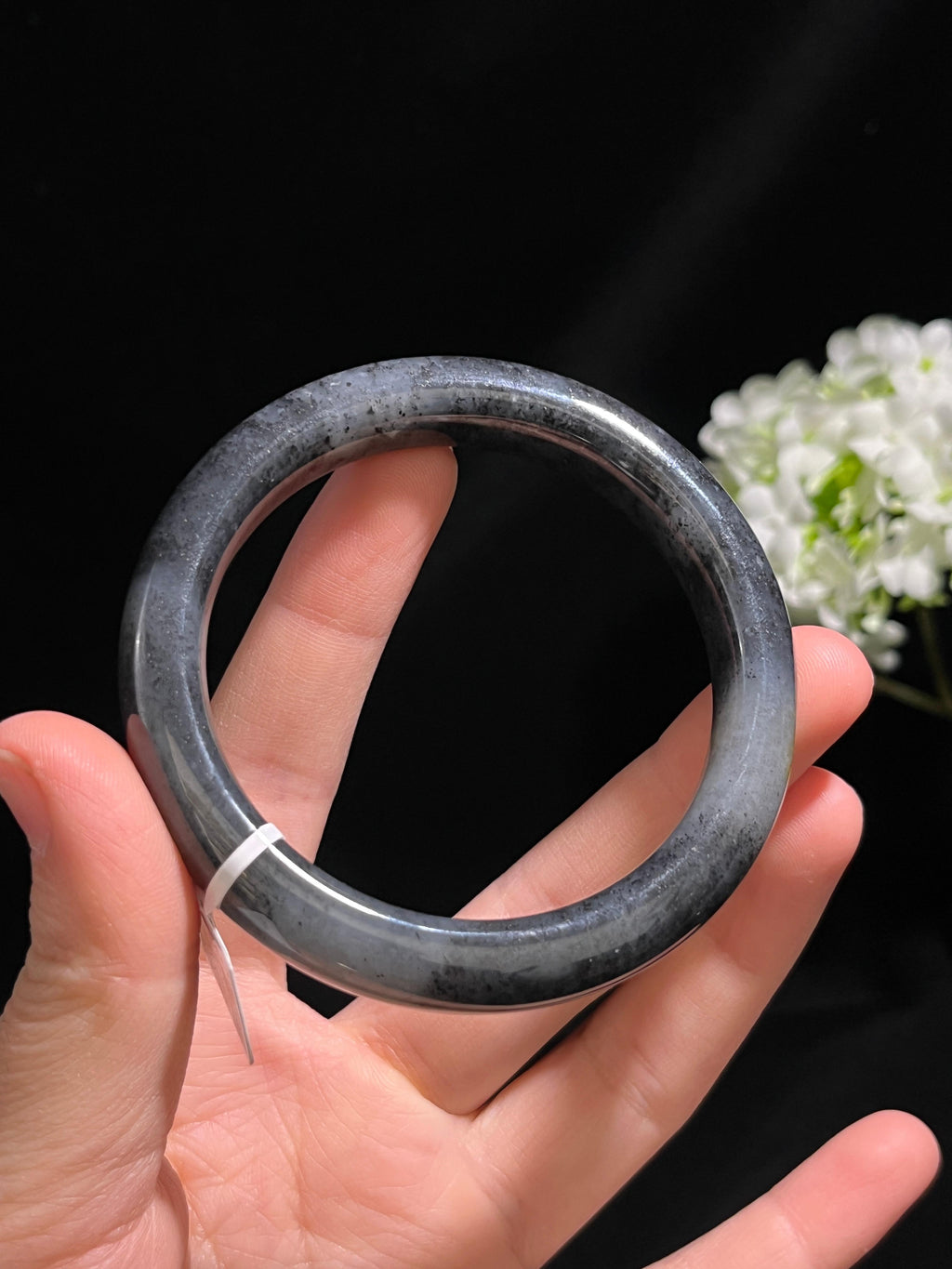 和田玉青花籽料手镯（卡54.5-卡60）（yc254779）