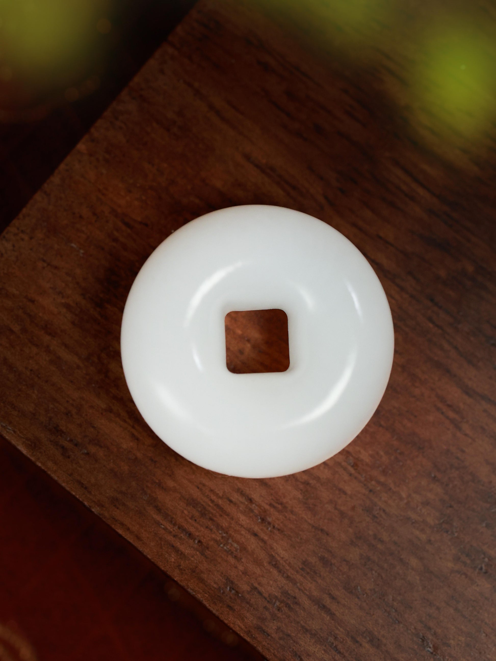 白玉平安扣（yc234035）