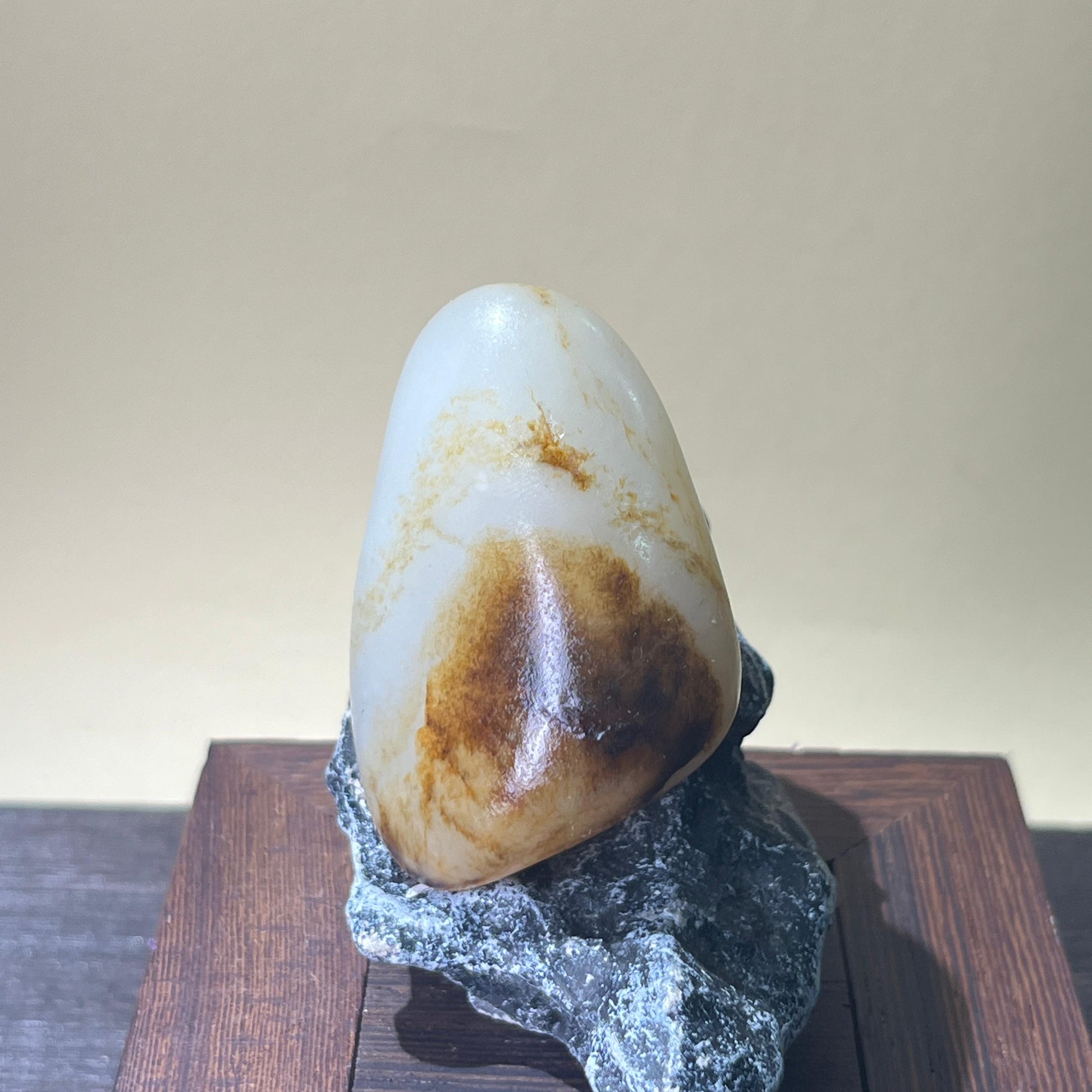 和田玉秋梨皮吊坠籽（yc208930）