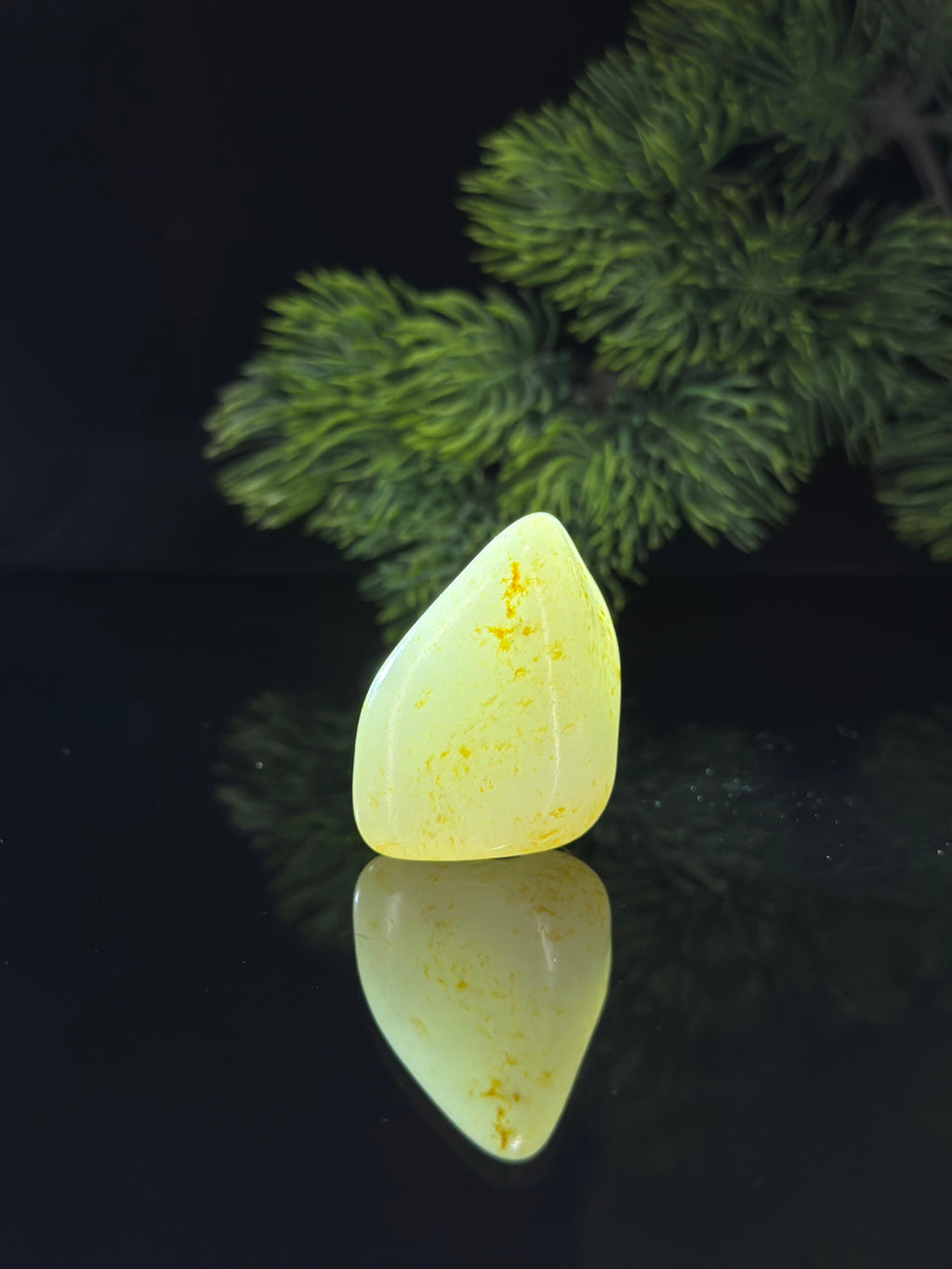 新疆和田玉精品白玉洒金皮挂件籽（yc536813）