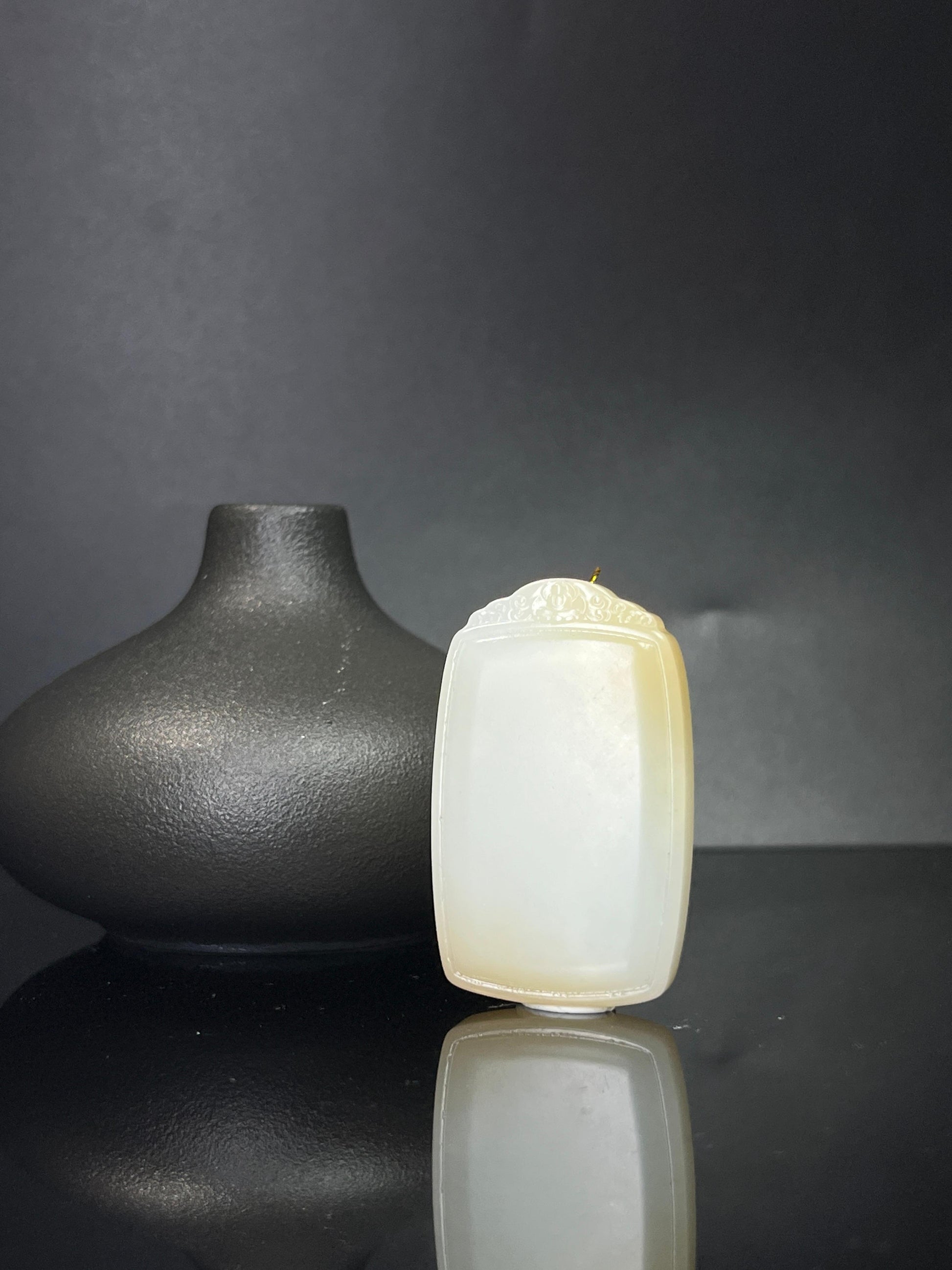 和田玉且末料无事牌（yc240928）