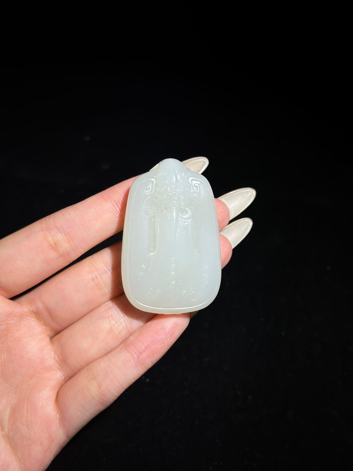 和田玉.籽料瑞兽挂件（yc777210）