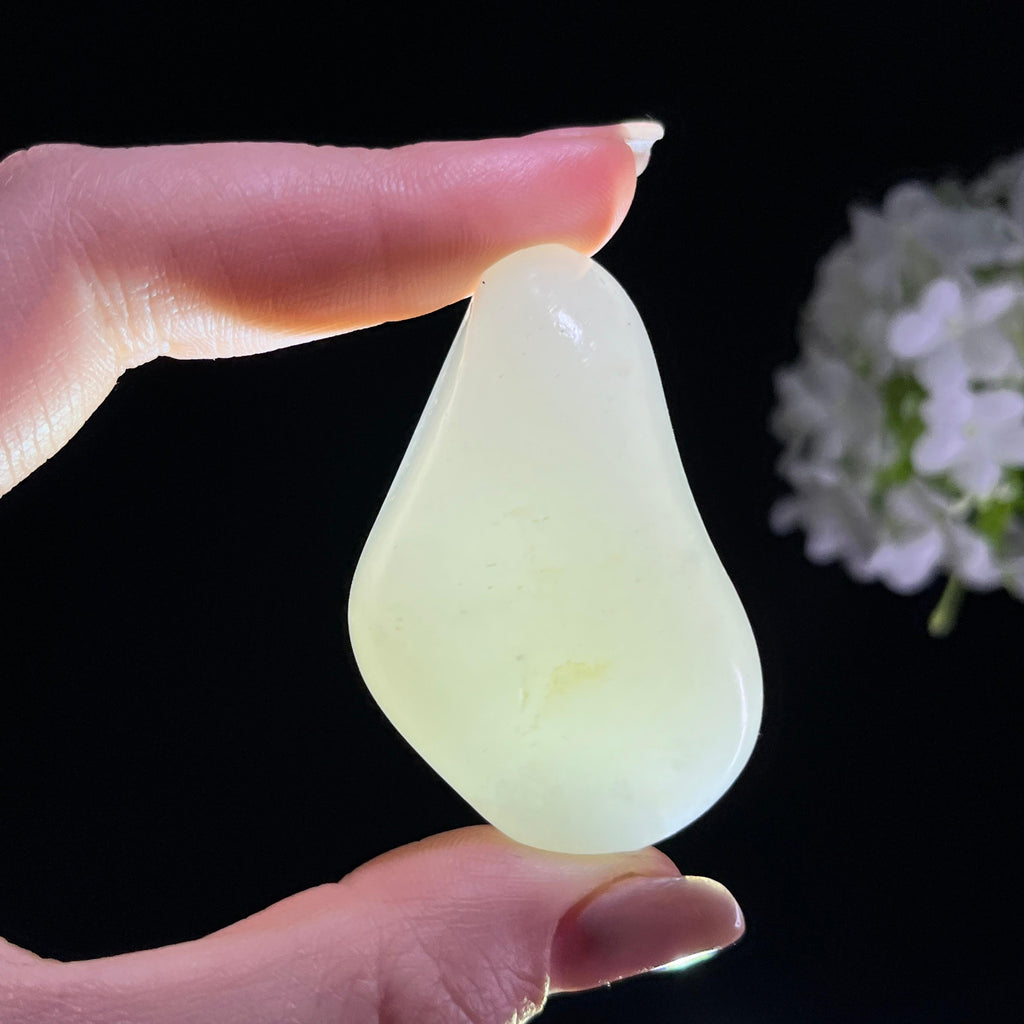 和田玉白玉“晴雪满川”淡洒金皮籽料（yc382826）