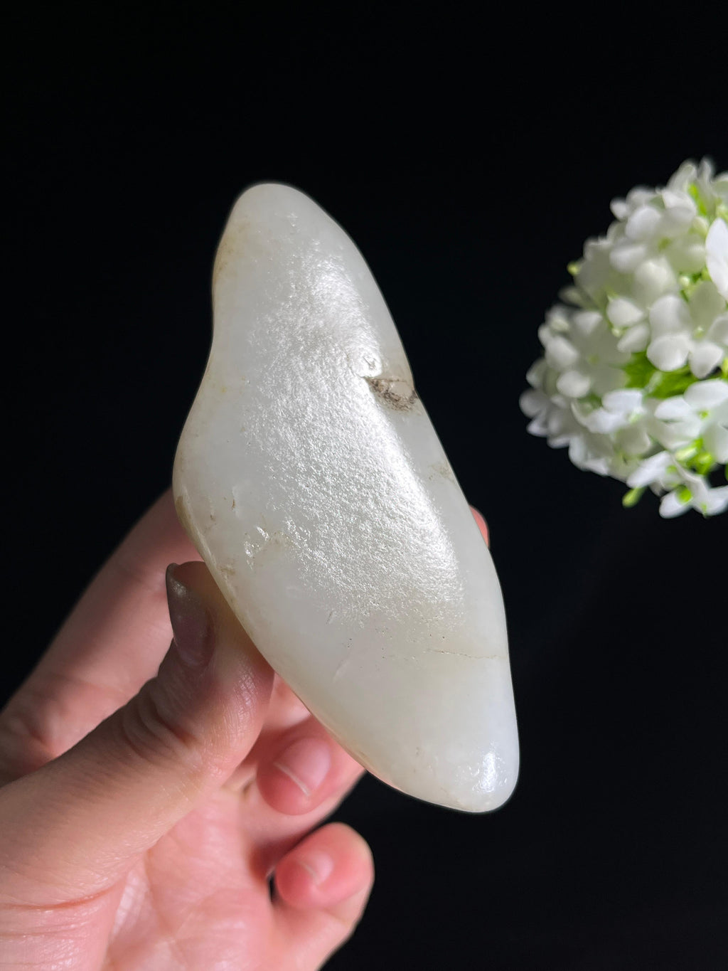 和田玉白玉秋梨皮籽料原石（yc275343）