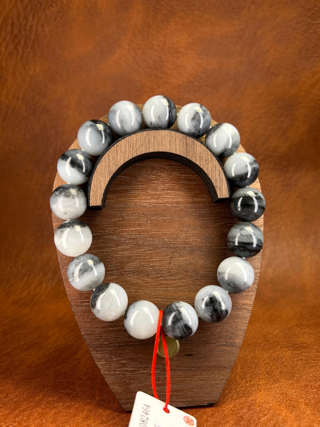 和田玉青花手串（12卡）（yc222671）