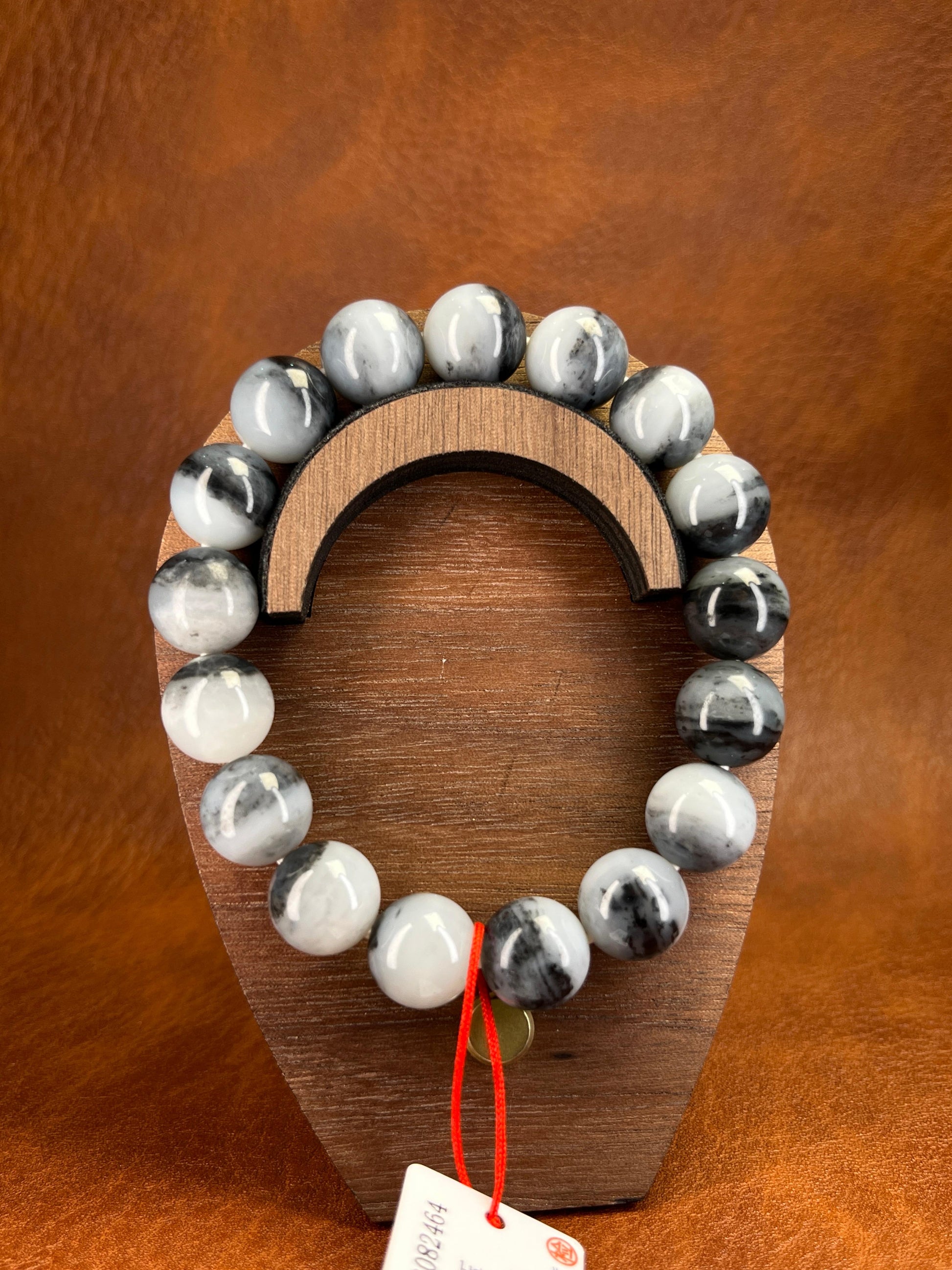 和田玉青花手串（12卡）（yc222671）