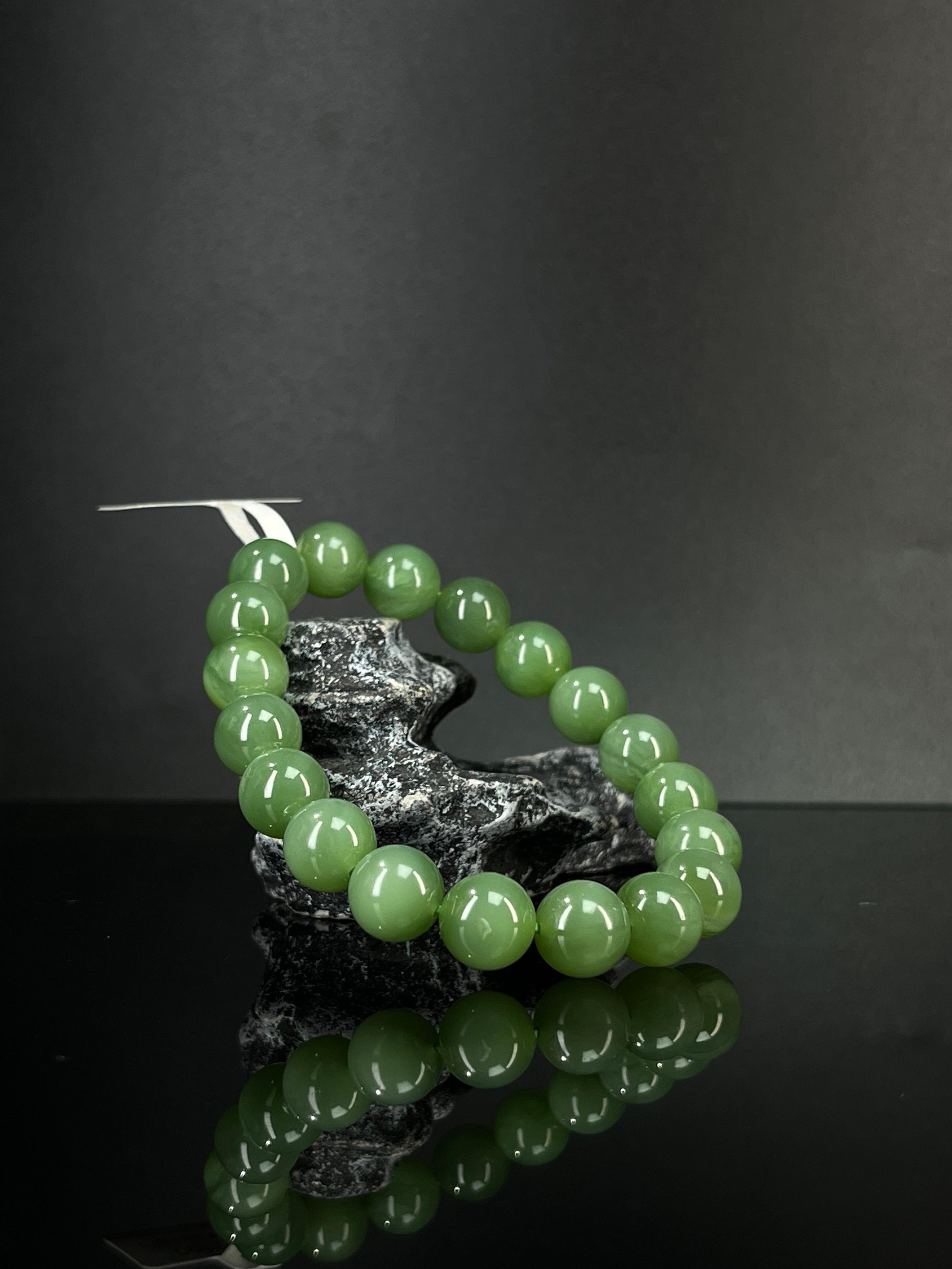 天然和田玉碧玉手串1（yc240915）