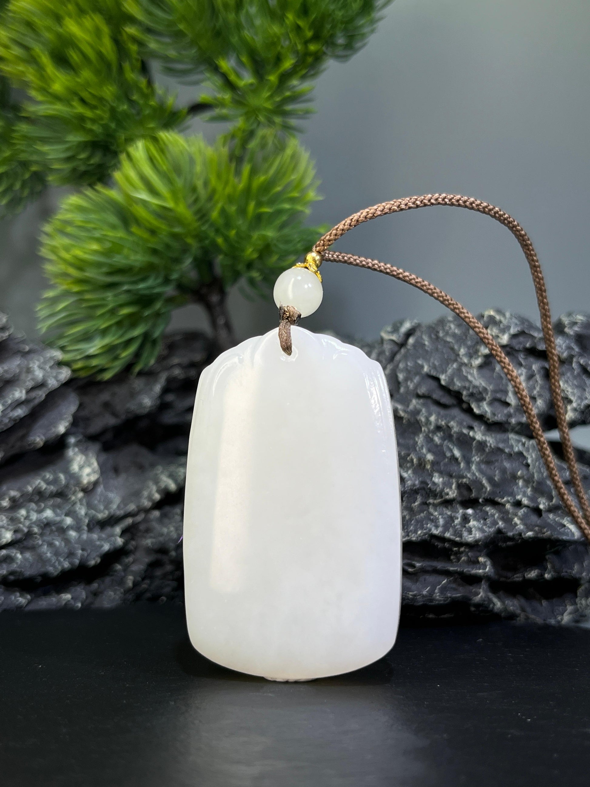 和田玉山料无事牌（yc228799）