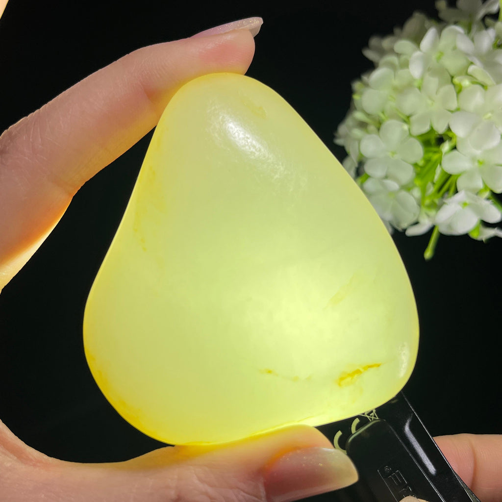 和田玉白玉“金缕萦心”洒金皮籽料（yc353907）