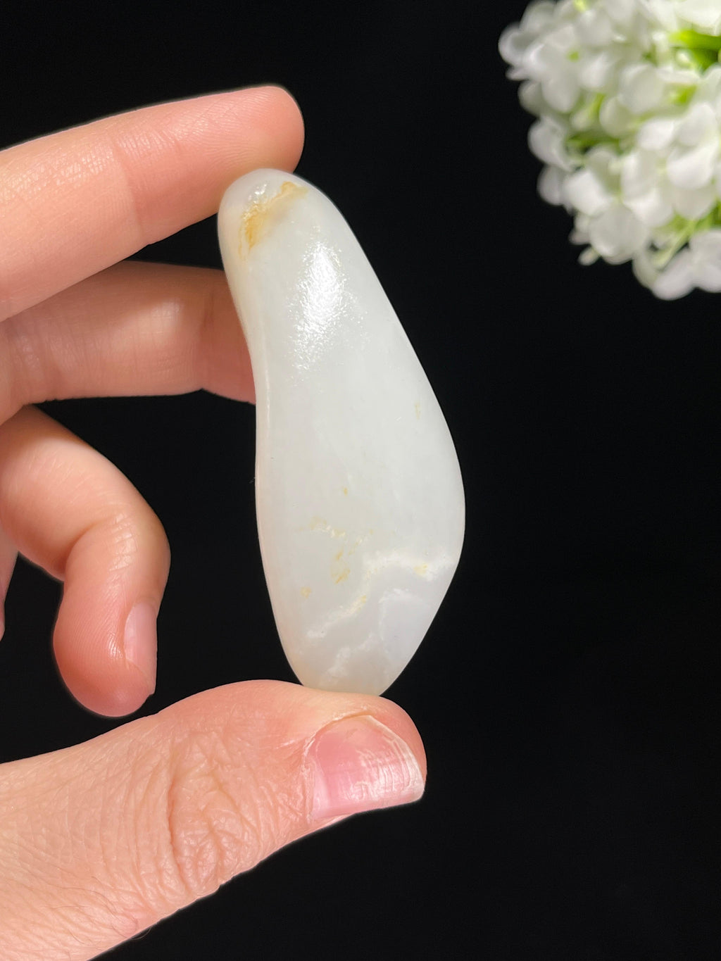 和田玉白玉籽料原石（yc258657）