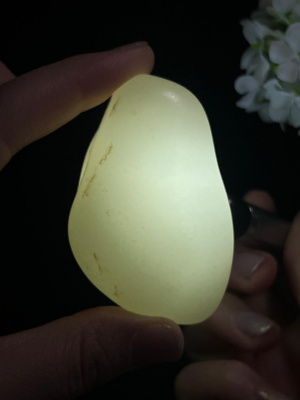 和田玉收藏级羊脂白玉籽料原石（yc262843）