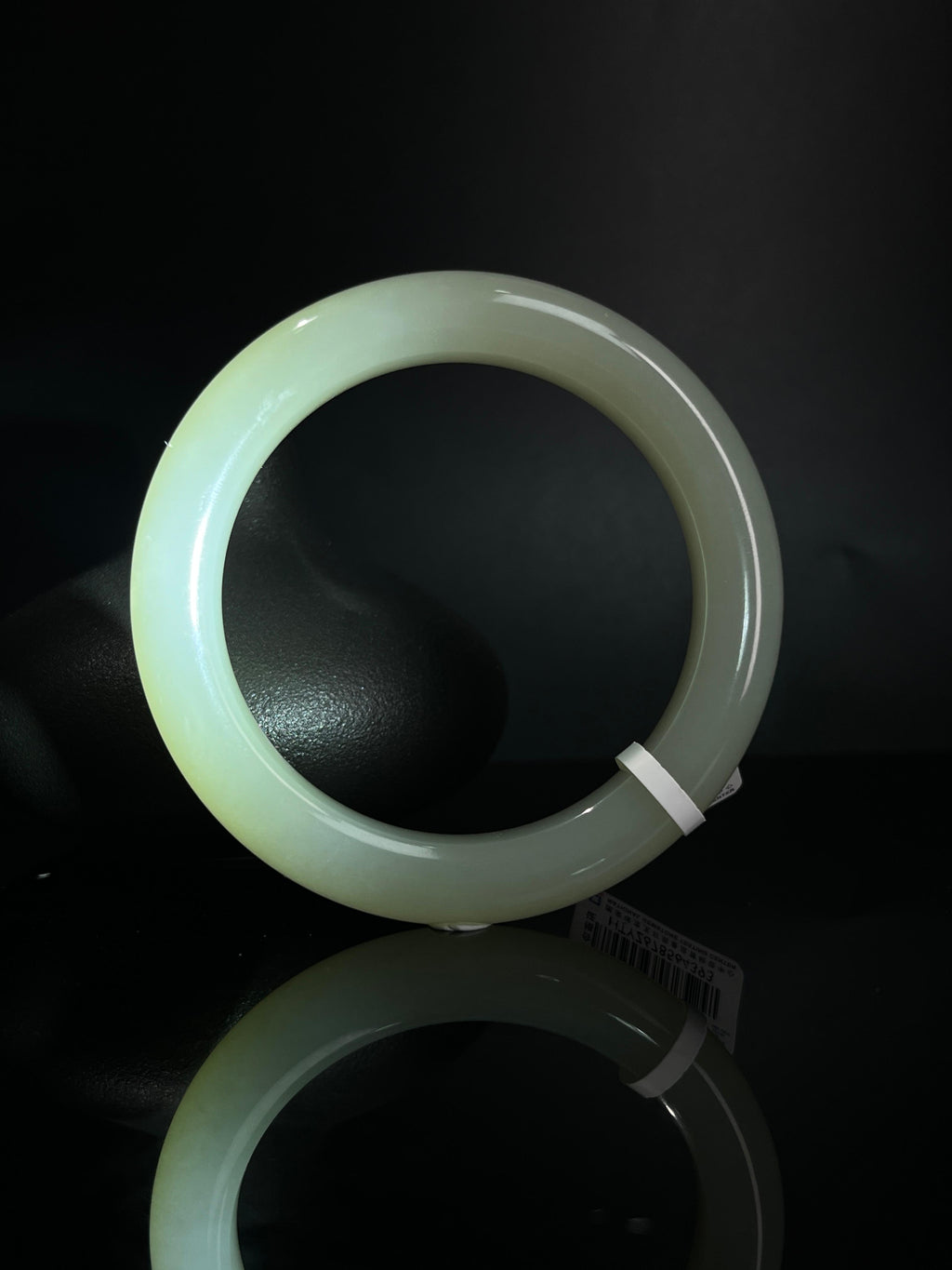 和田玉高青白手串（卡56）（yc242066）