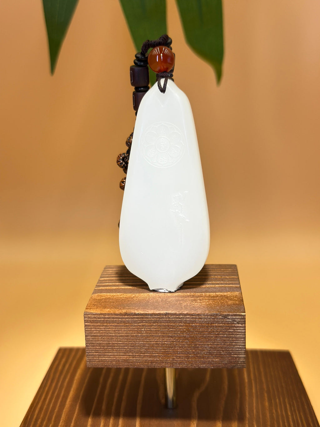 和田玉.白玉观音吊坠（yc772196）