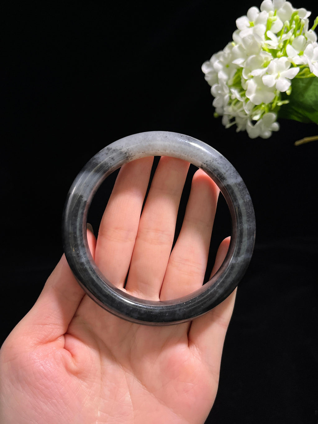 和田玉青花手镯（卡57-卡60）（yc254778）