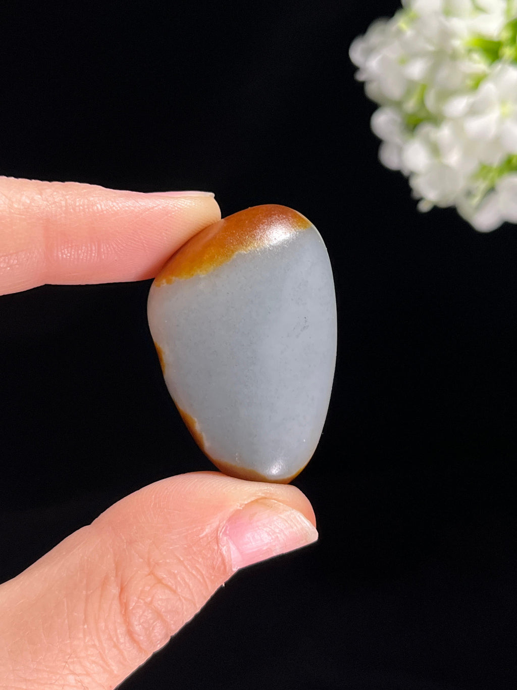 新疆和田玉青花籽料“一路长虹”籽料原石（yc255436）