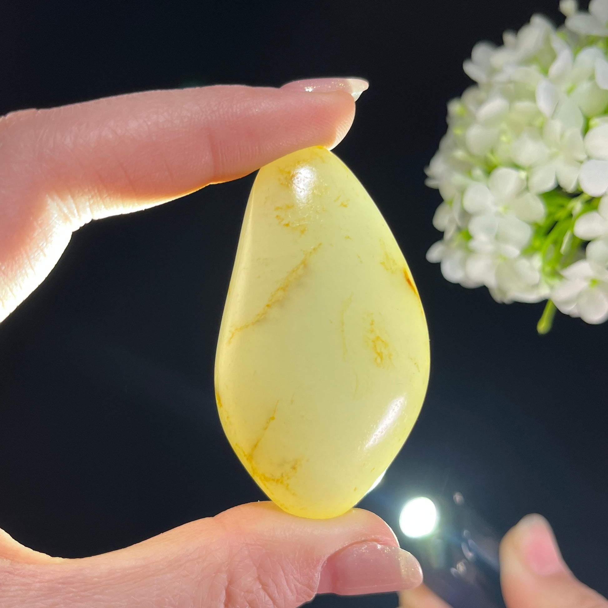 和田玉白玉“云丝牵月”洒金皮籽料（yc350433）