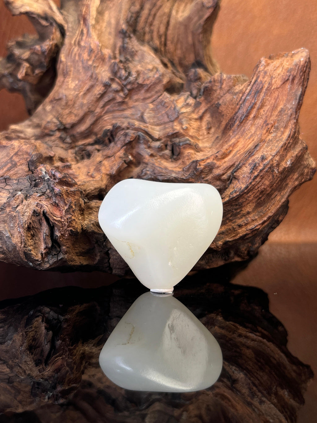 新疆和田玉一级白玉籽料原石随形挂坠（yc228166）