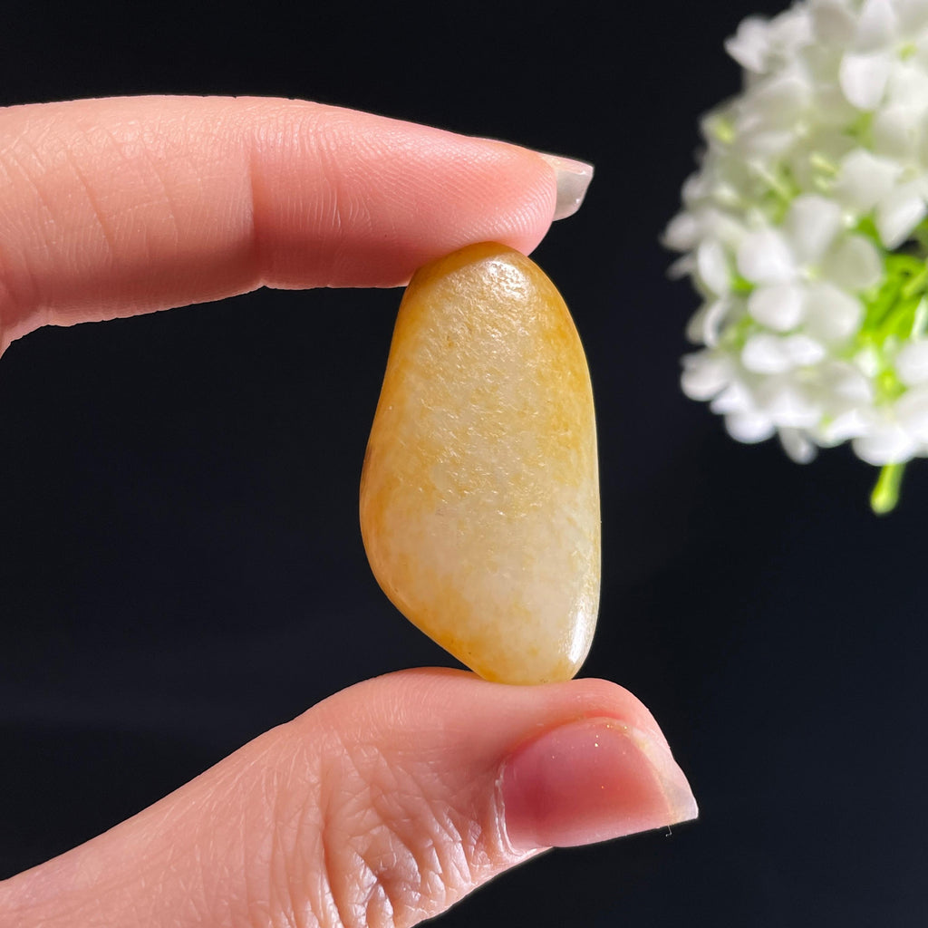 和田玉白玉“蜜色生香”洒金皮籽料（yc408876）