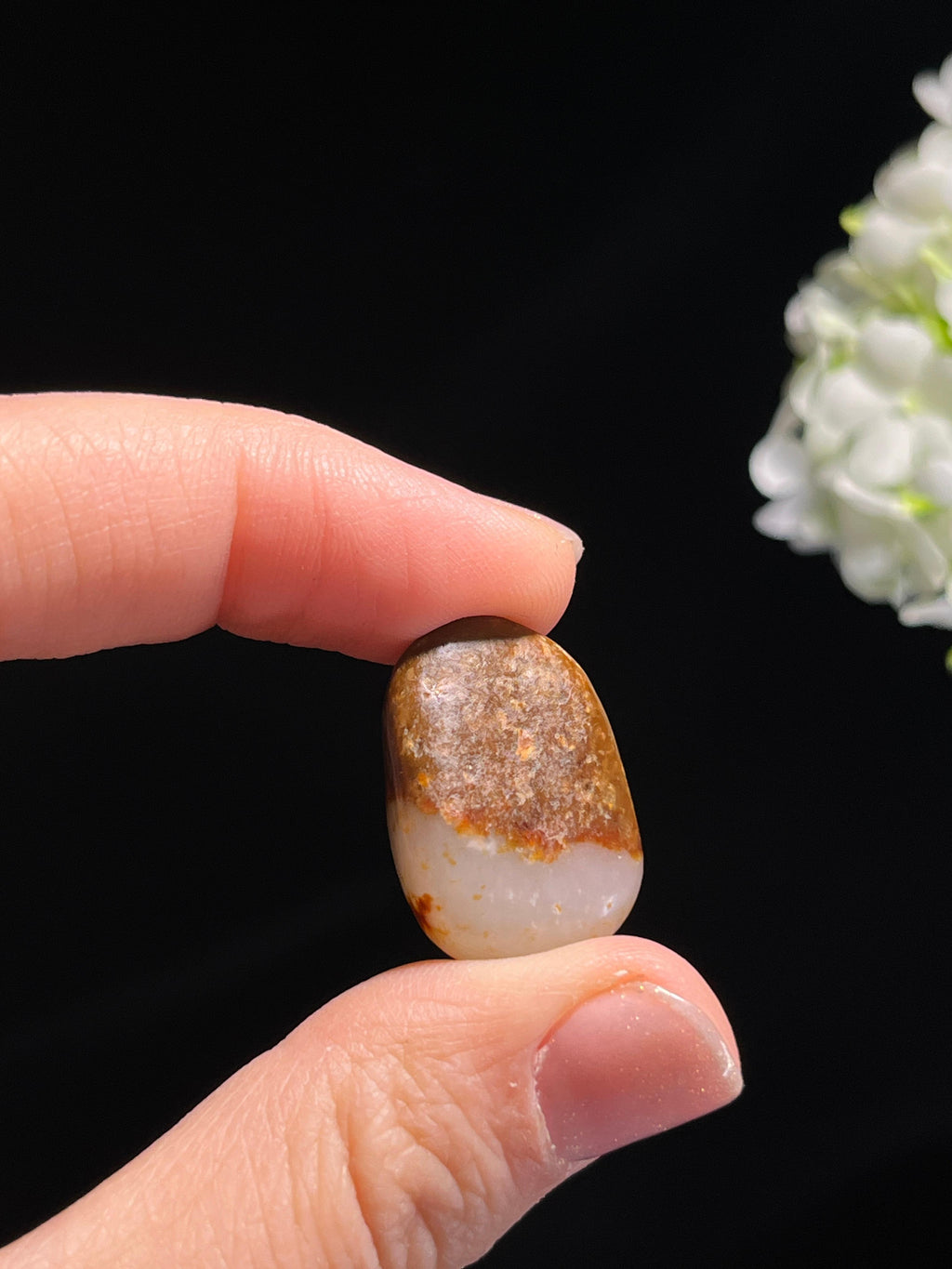 新疆和田玉红沁皮籽料原石（yc263813）