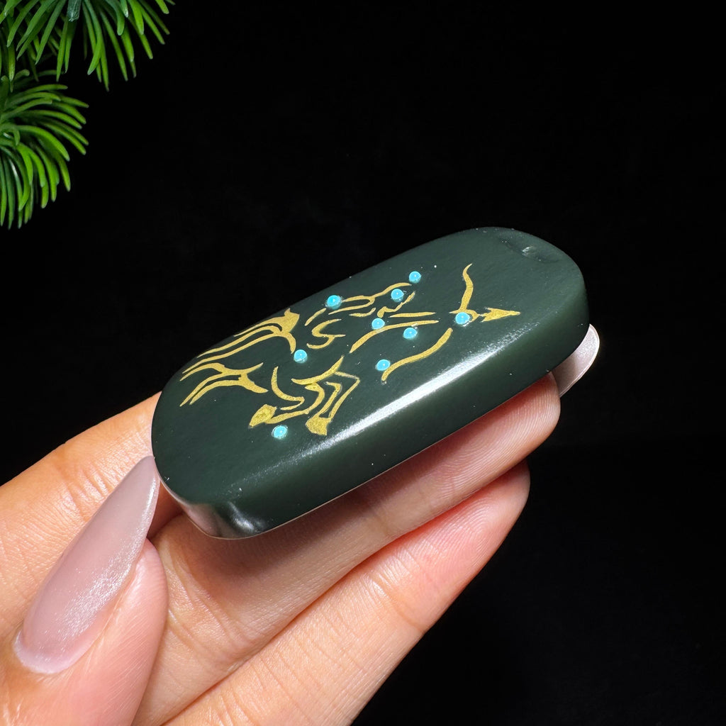 和田玉山料塔青射手座（yc739659）