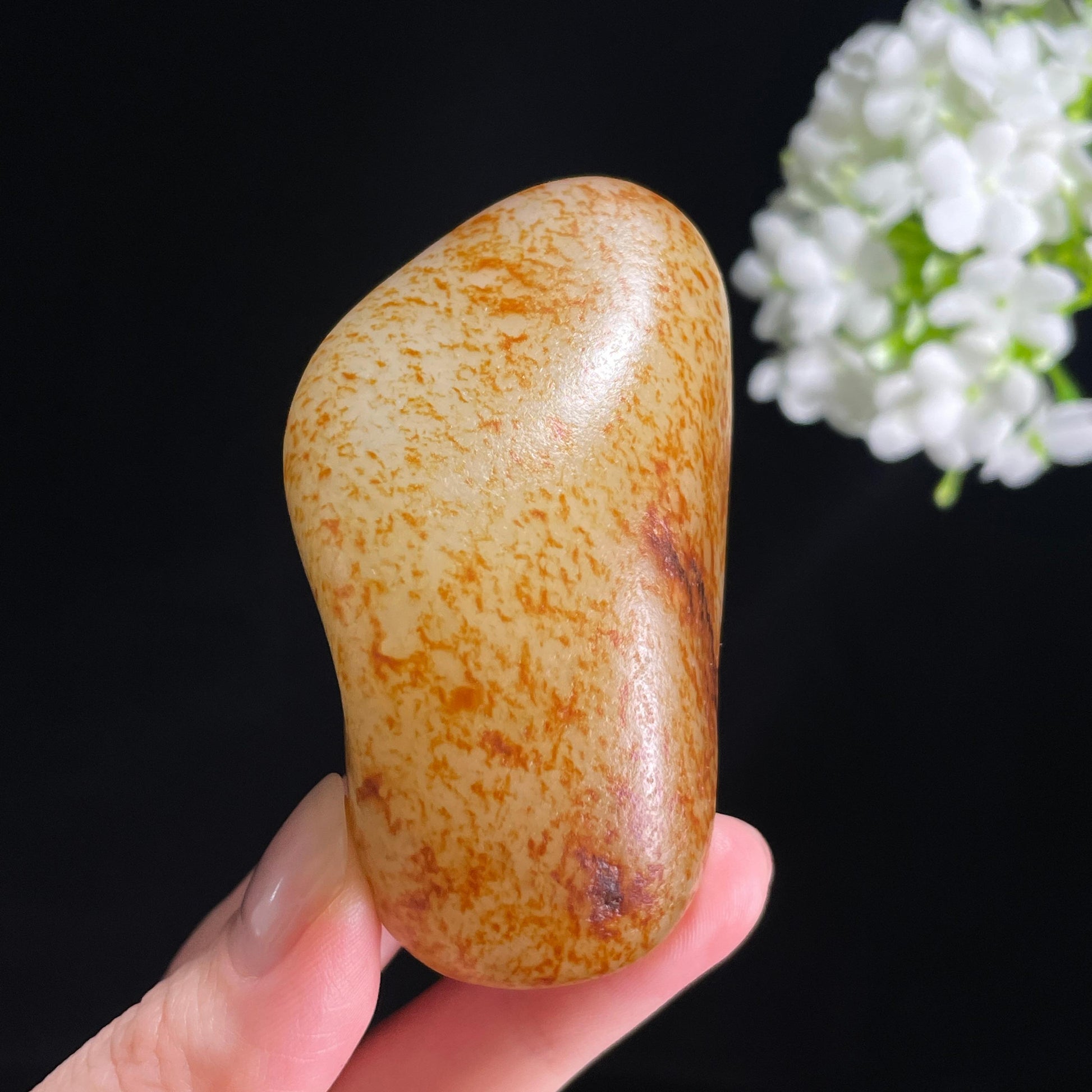 和田玉白玉“浑金璞玉”虎皮洒金皮籽料（yc367610）