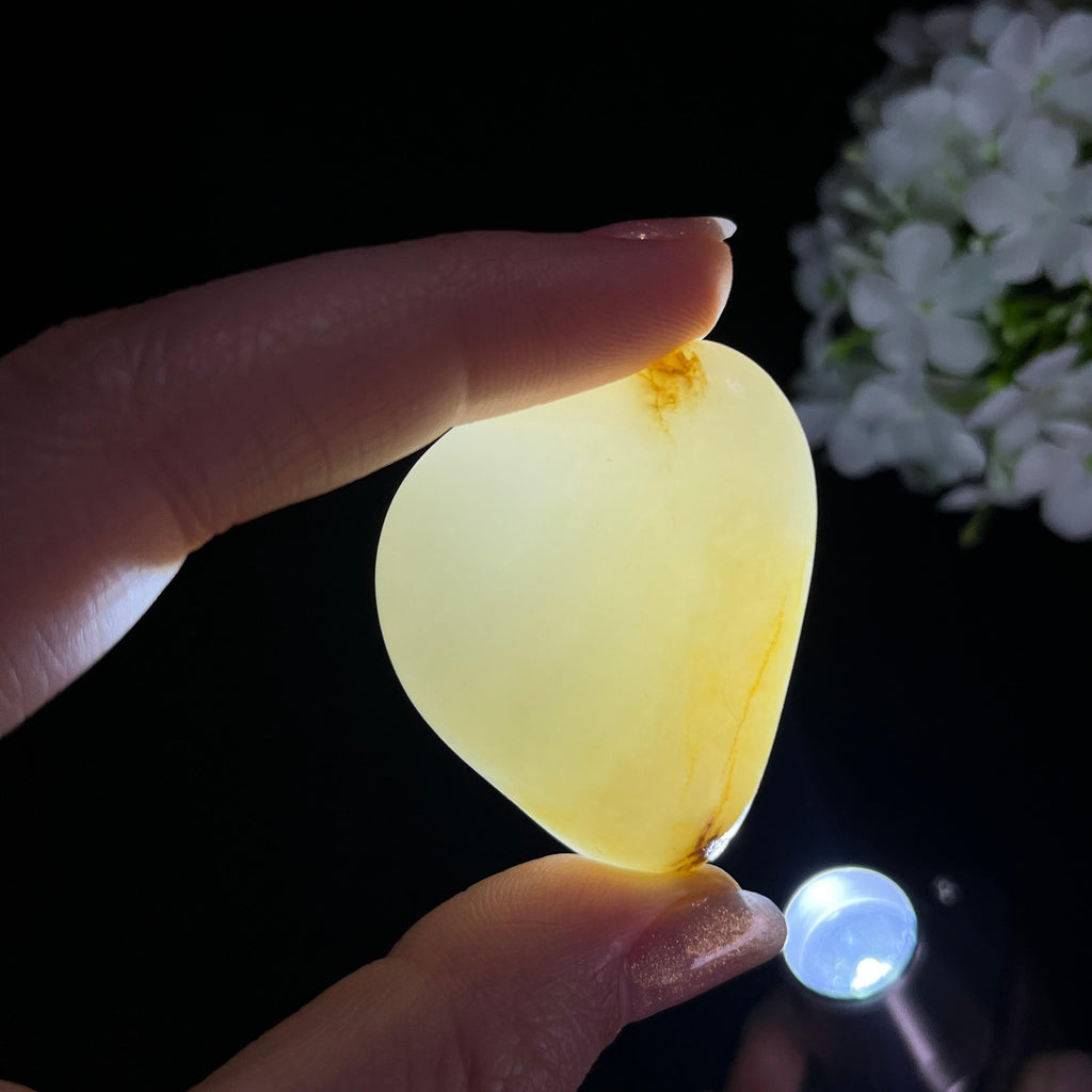 和田玉白玉秋梨皮精品籽料原石挂件（yc290711）