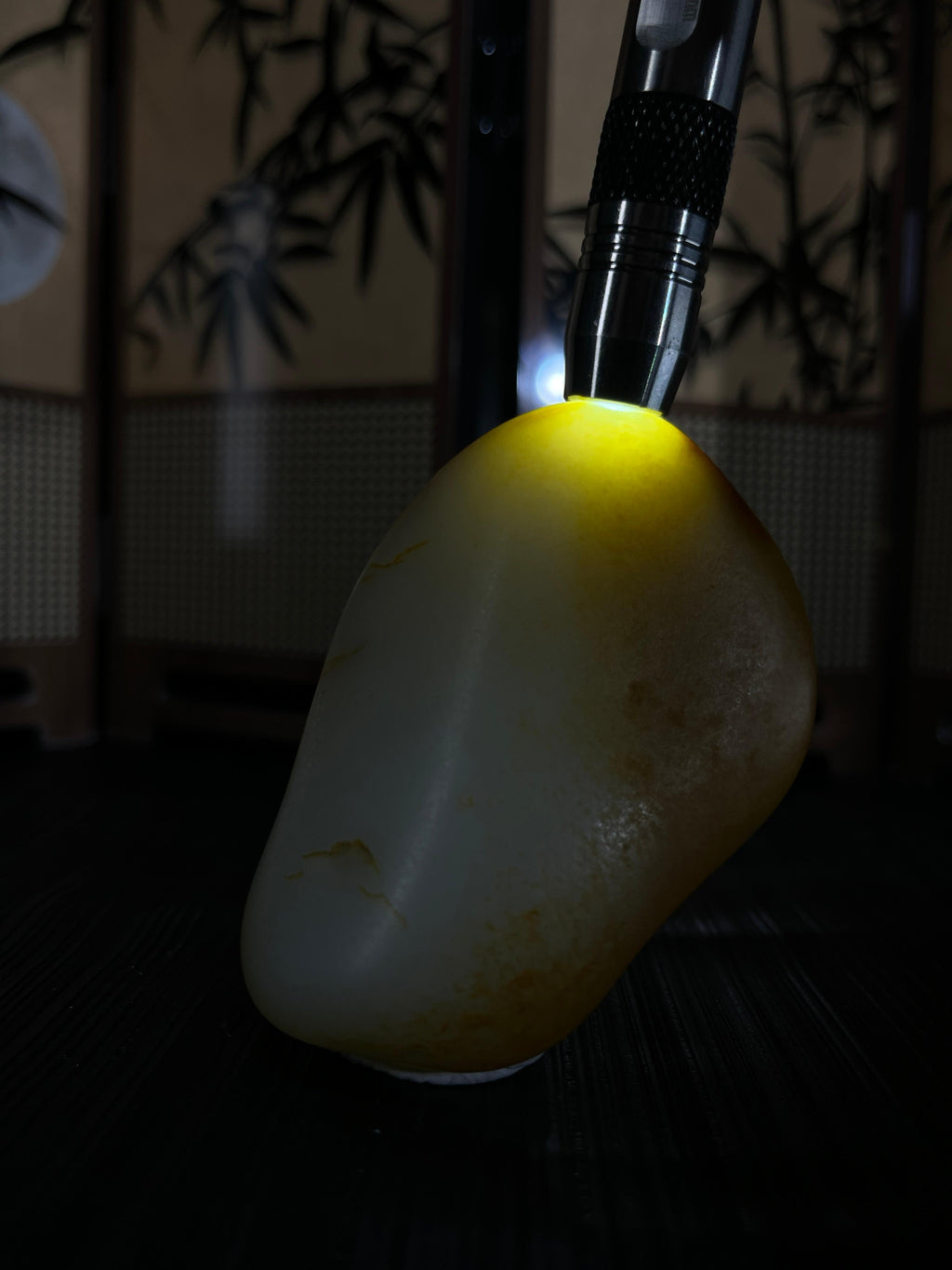 和田玉洒金皮籽料原石2（yc211838）