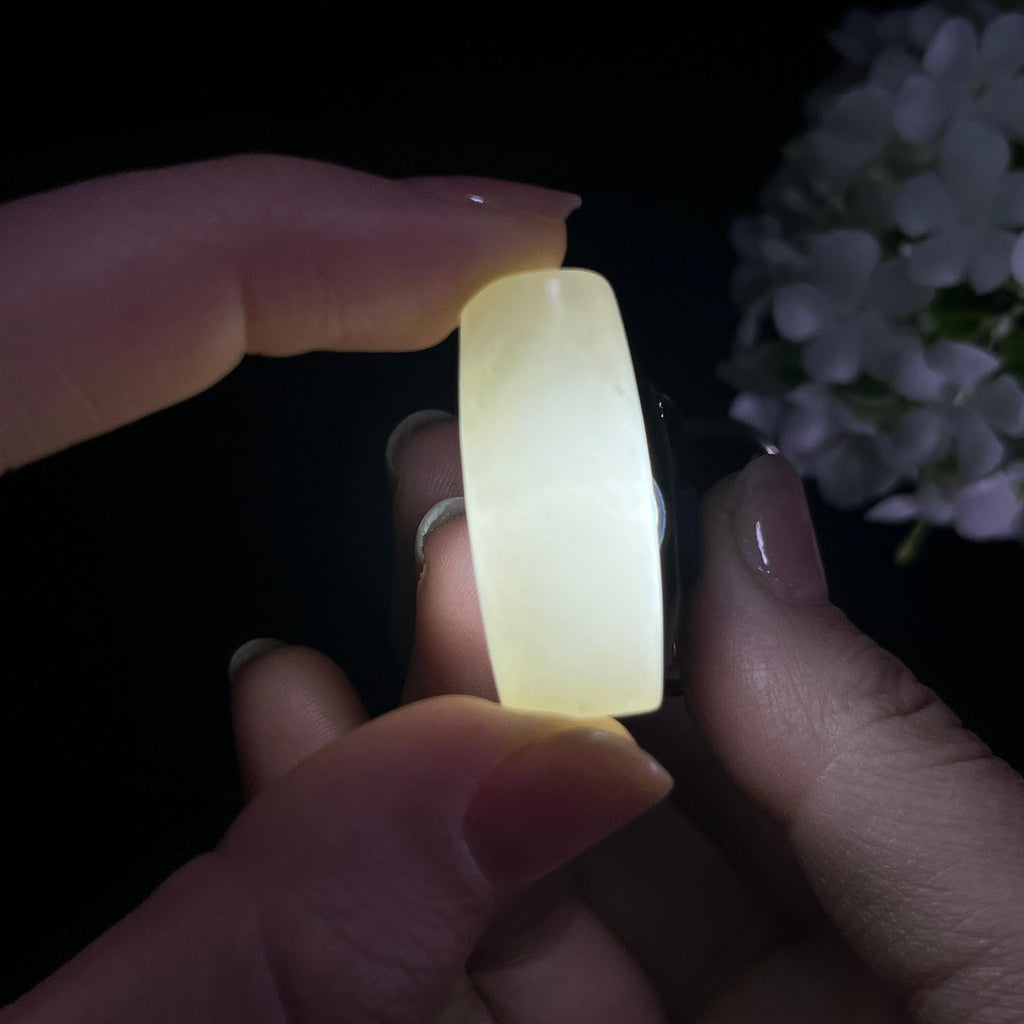 和田玉带墨青花“节节高”籽料雕刻勒子挂件（yc284650）