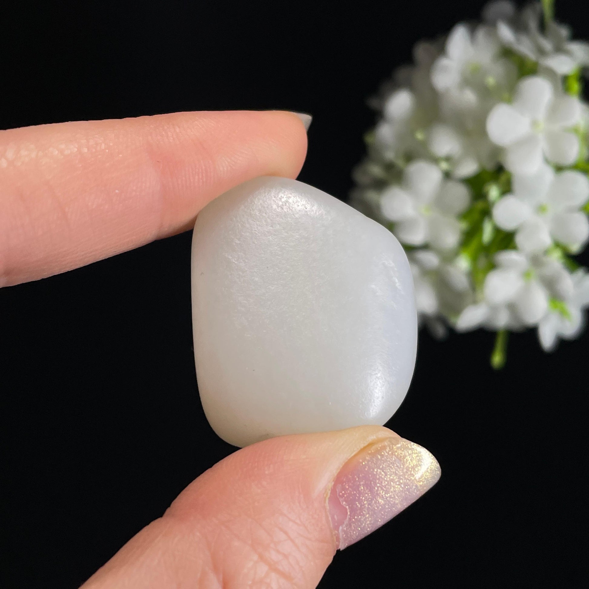 和田玉白玉“素璧方雪”光白籽籽料（yc328958）