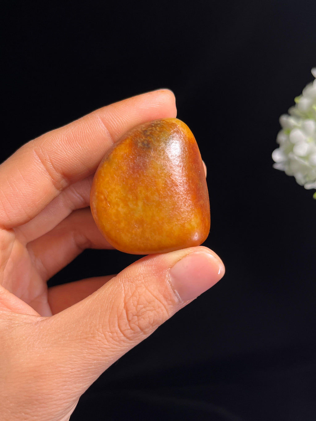 新疆天然和田玉籽料原石（yc263741）