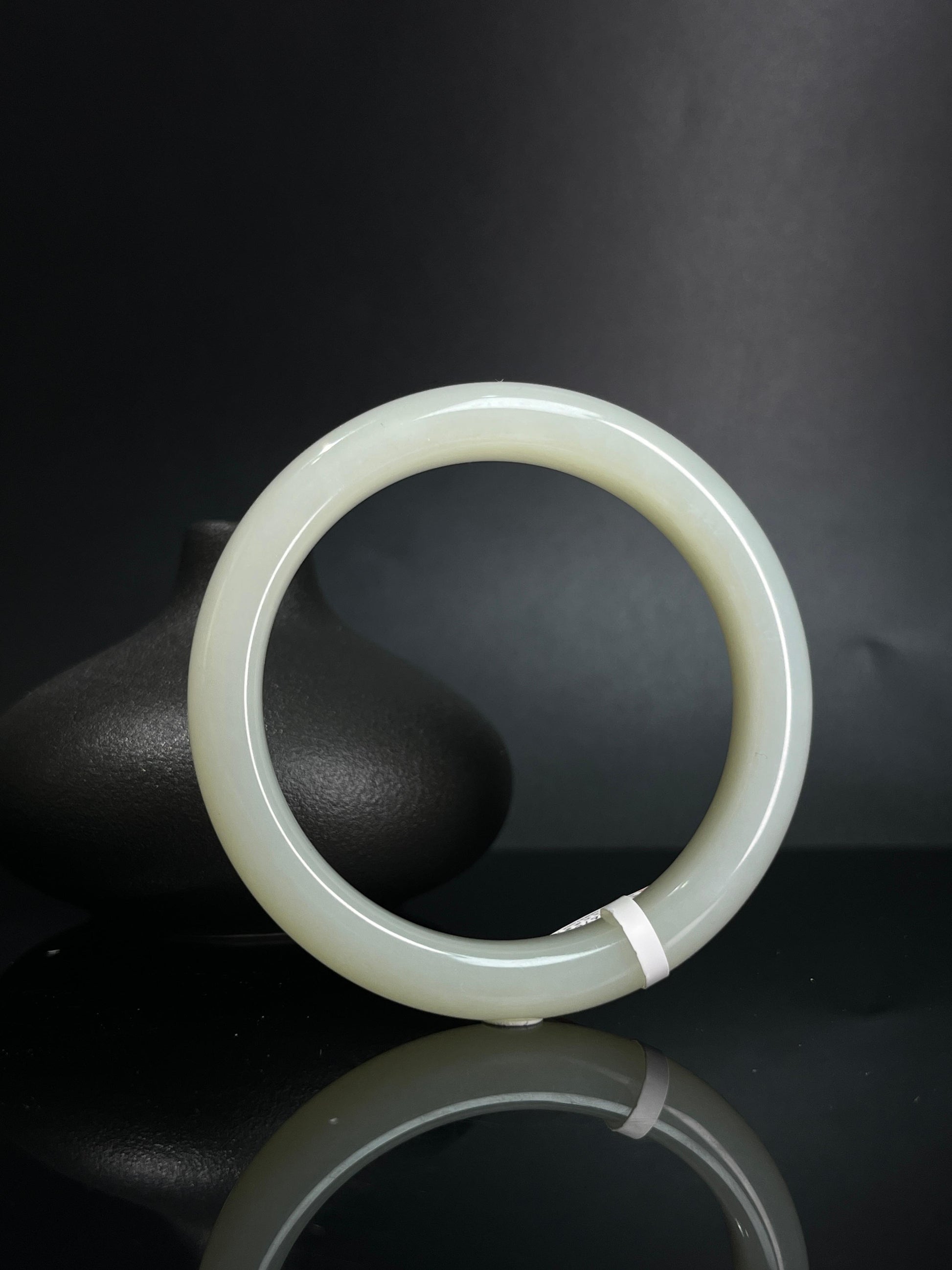 和田玉高青白手串（卡56）（yc242067）