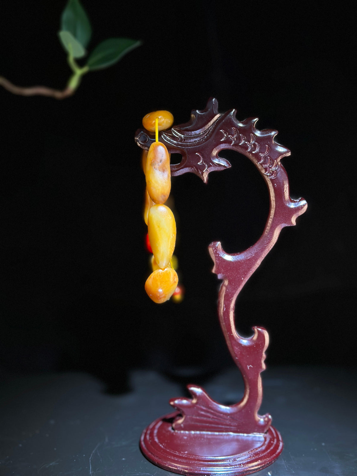 和田玉.黄沁籽料手串（7颗）（yc780123）