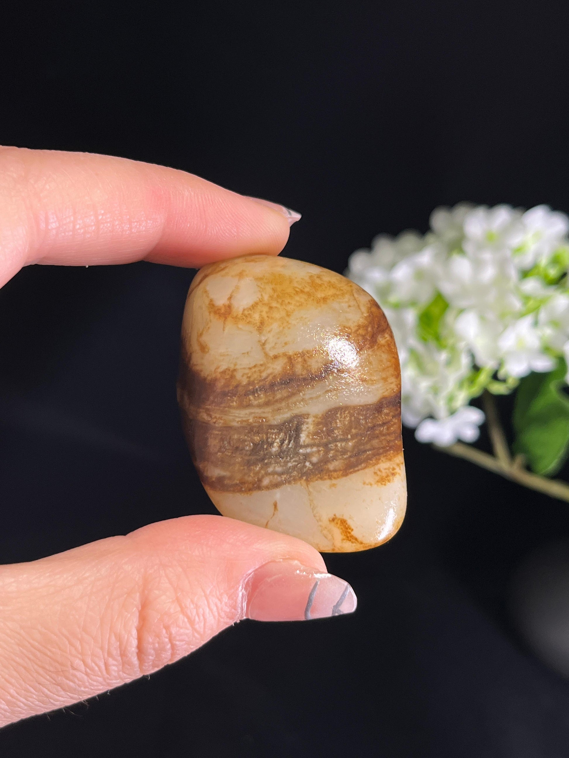 新疆和田玉秋梨皮精品包金挂件籽料原石（yc250199）