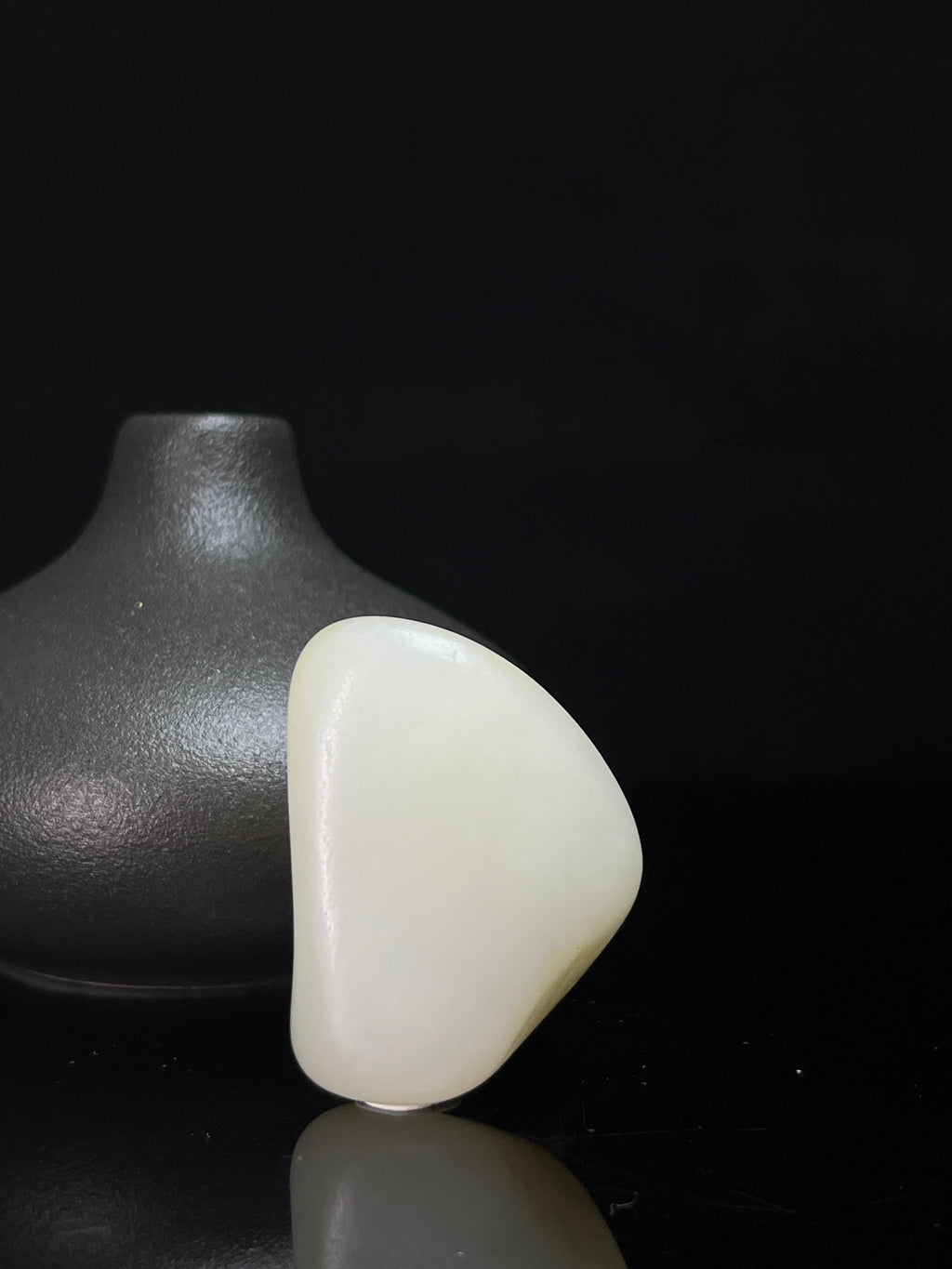 新疆和田玉籽料原石羊脂白玉挂件洒金皮（yc235074）