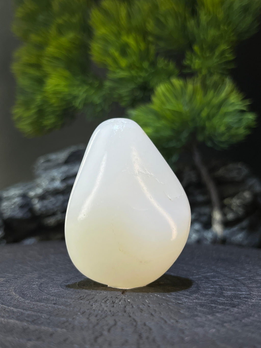 和田玉一级白籽料原石挂件（yc228108）