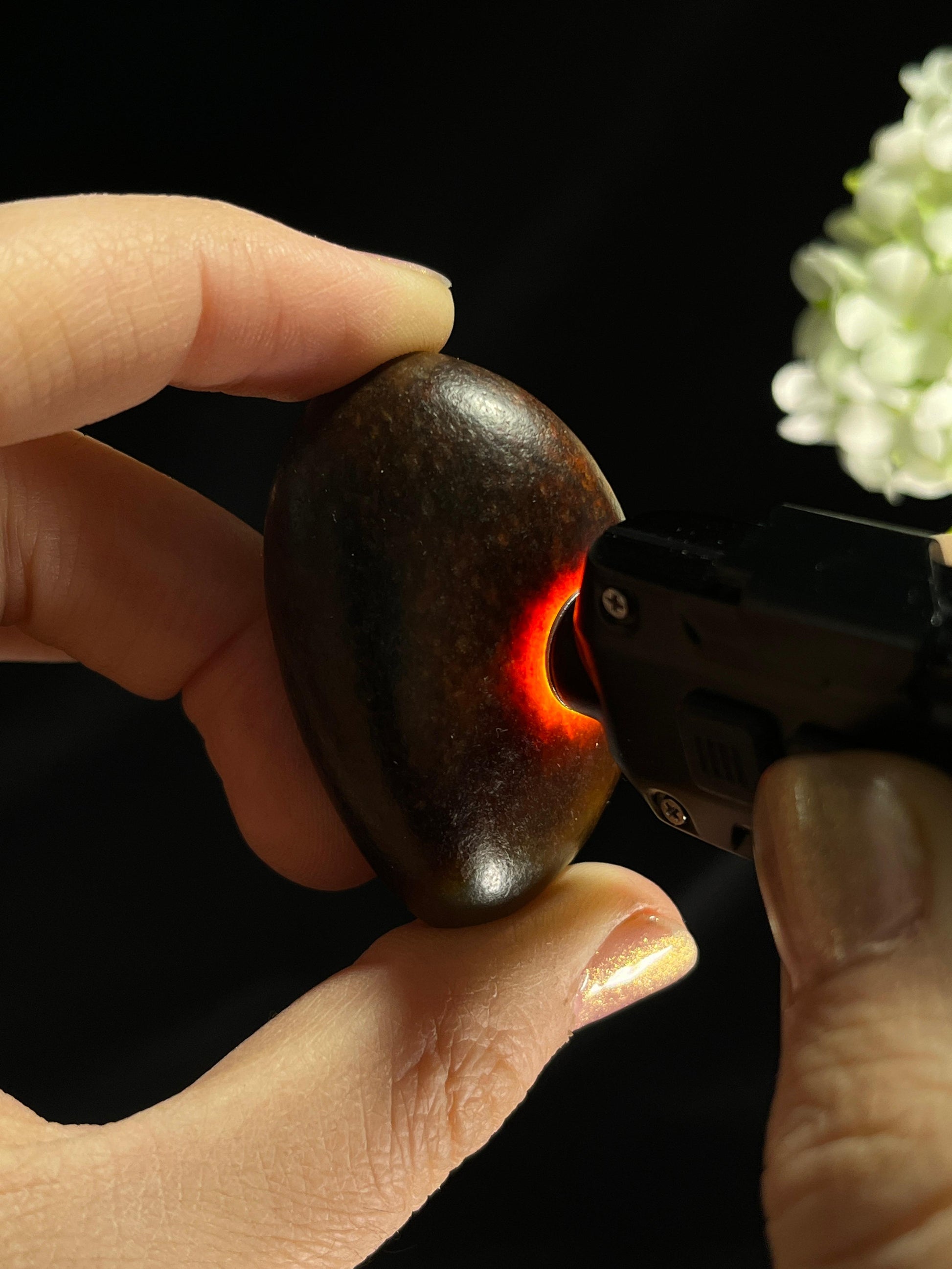 和田玉红沁籽料原石（yc265911）