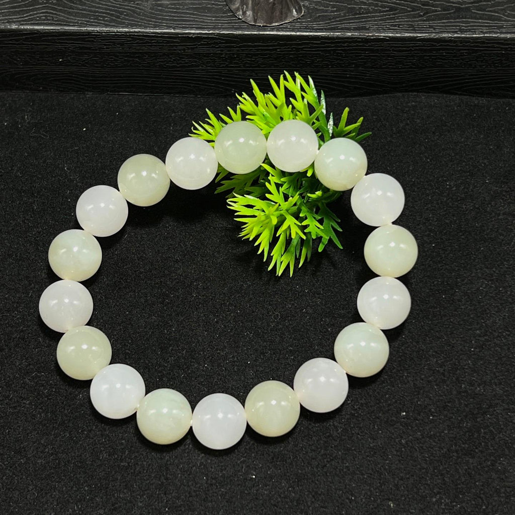 和田玉白玉手串（yc714356）