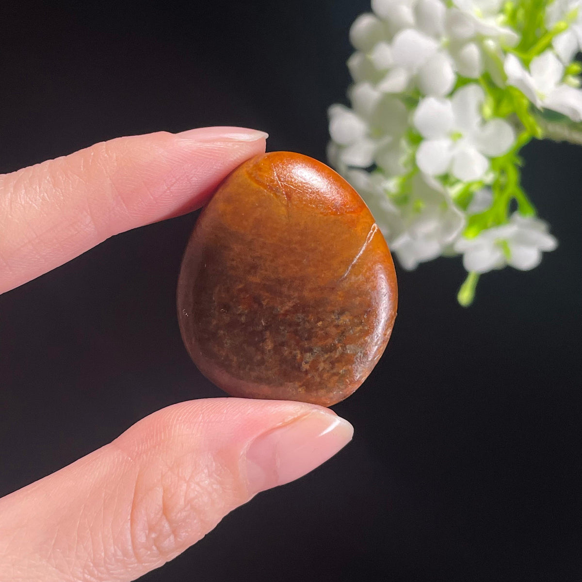 和田玉黄沁“秋燧丹砾”籽料原石（yc311962）