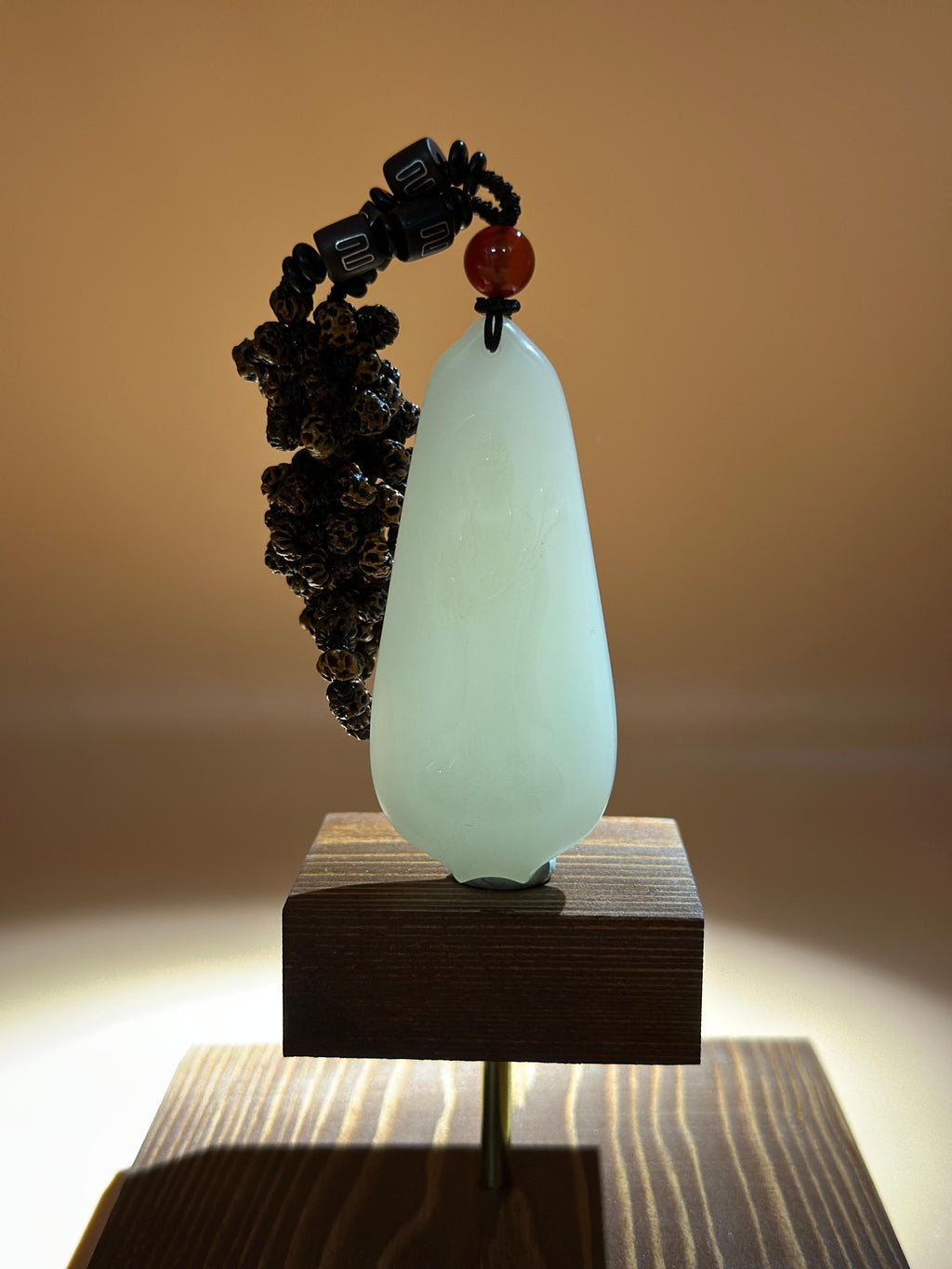 和田玉.白玉观音吊坠（yc772196）